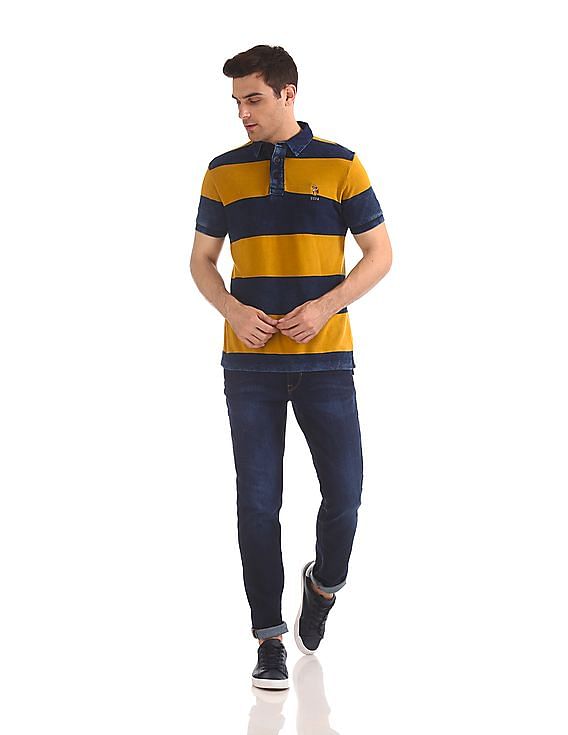 U.S. Polo Assn. Denim Co. Brandon Slim Tapered Fit Blue Jeans