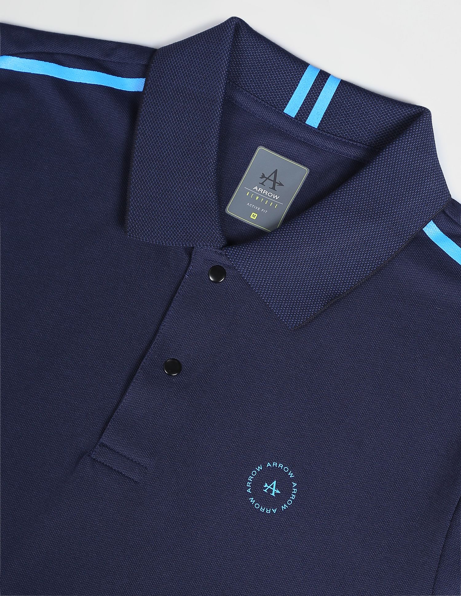 Arrow Newyork Solid Regular Fit Polo Shirt