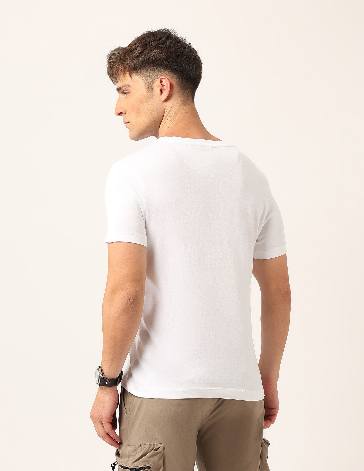 U.S. Polo Assn. Denim Co. Brand Printed Muscle Fit T-Shirt