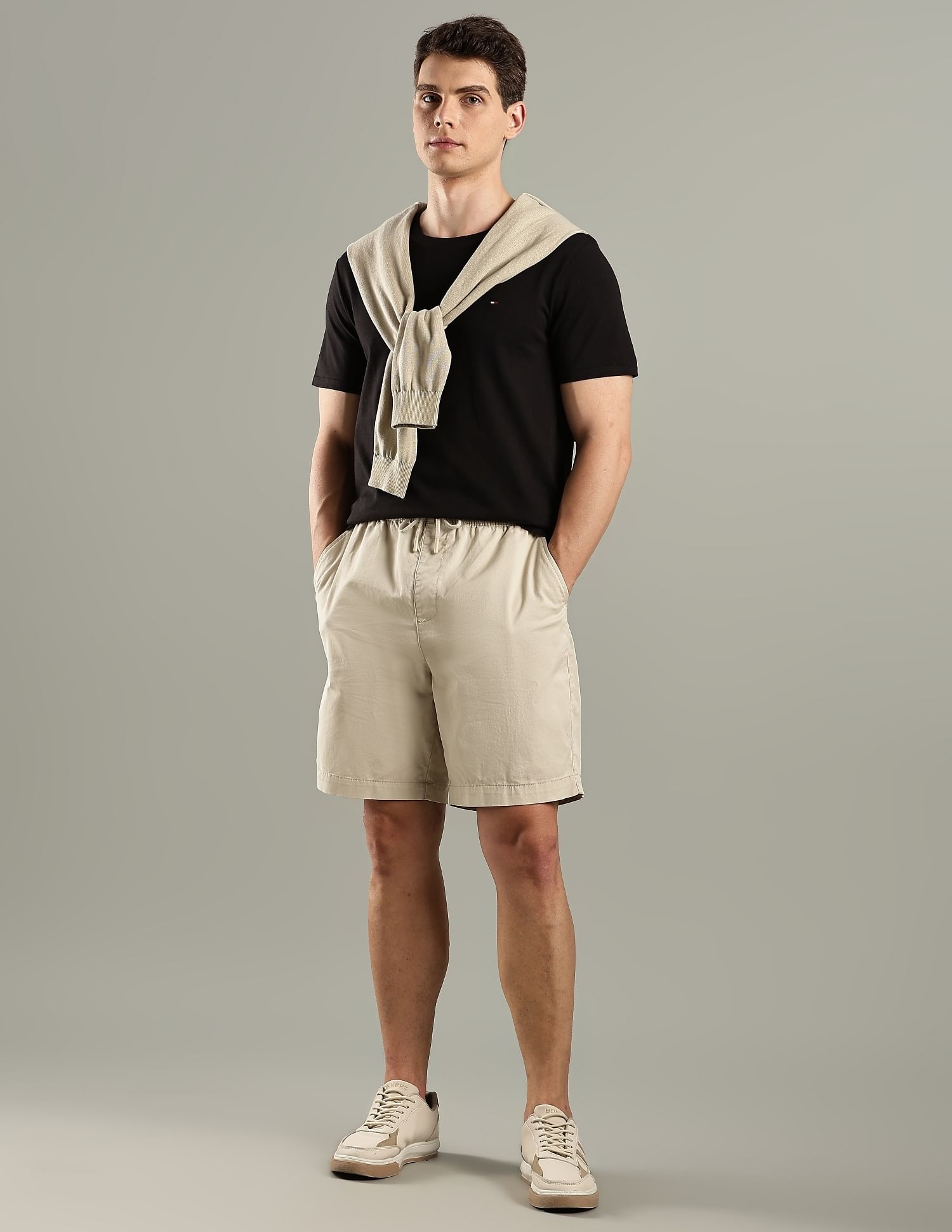 Tommy Hilfiger Solid Regular-Fit Cotton T-Shirt