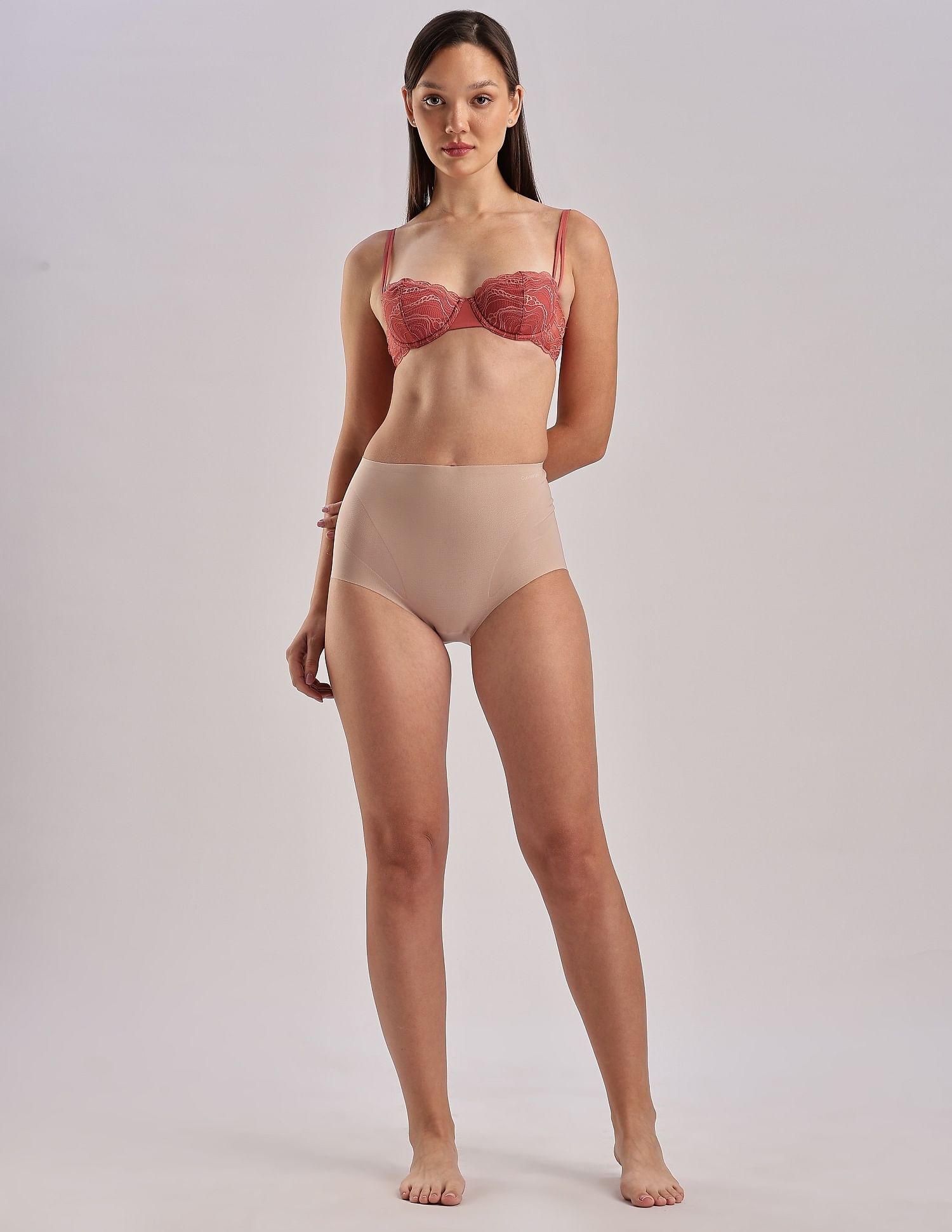 Calvin Klein Underwear Solid High Rise Seamless Panty