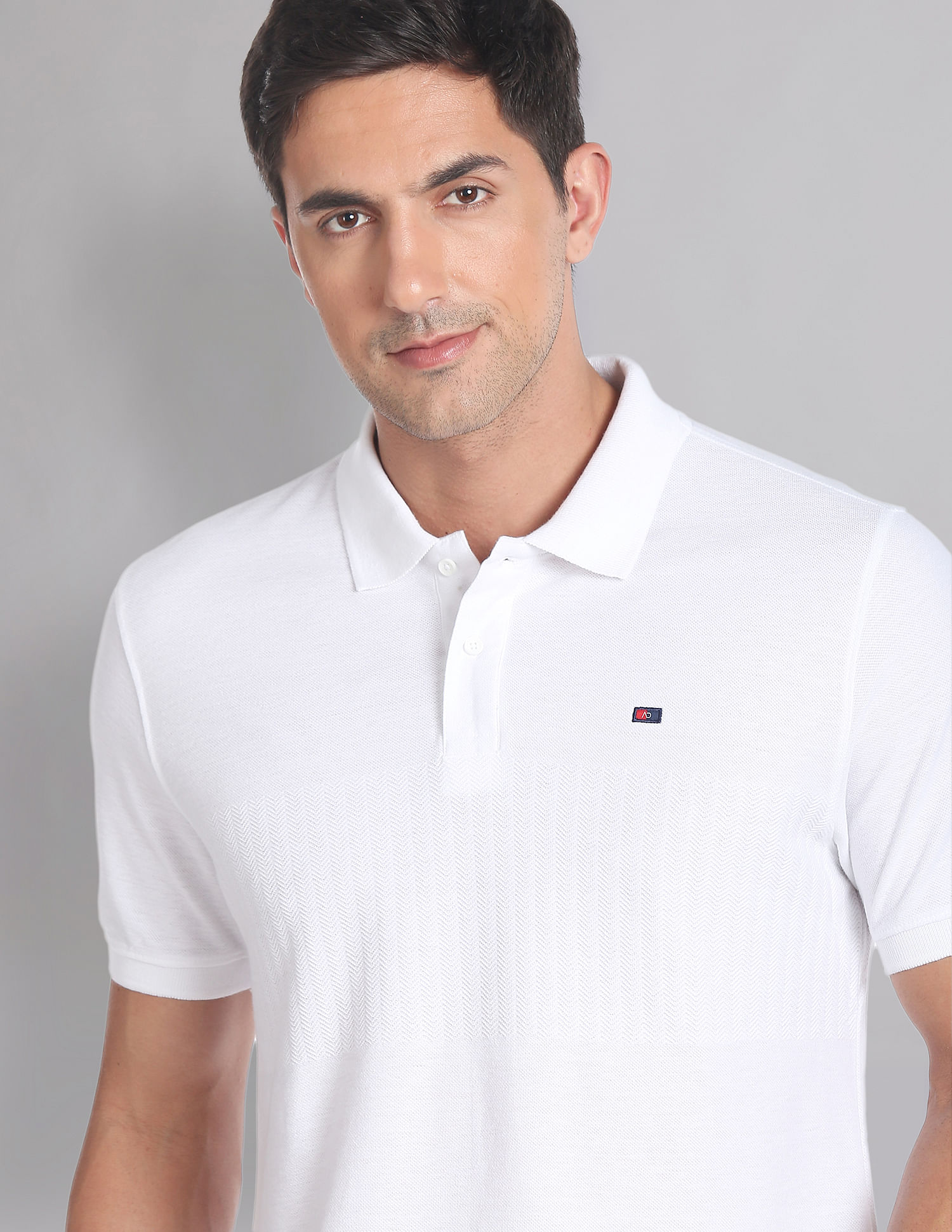 AD by Arvind Solid COOL-IT Real Deal Polo Shirt