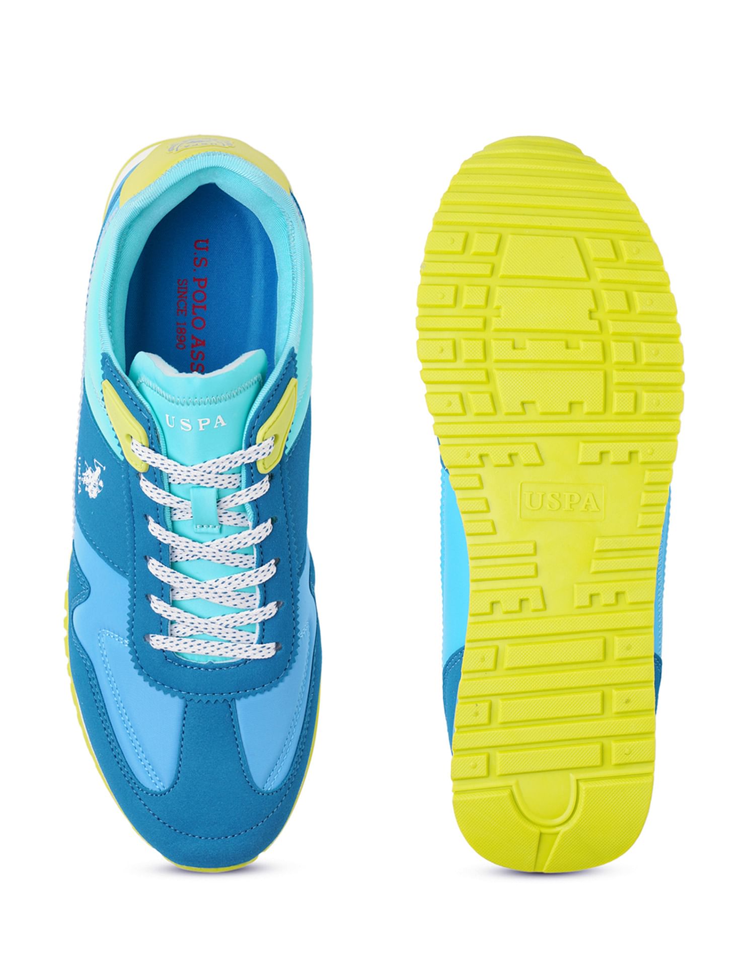 U.S. Polo Assn. Men Tygo Royal Blue Retro Sneakers