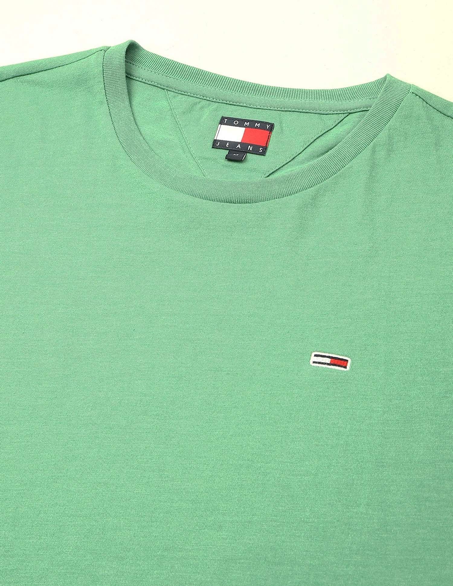 Tommy Hilfiger Solid Slim-Fit Cotton T-Shirt