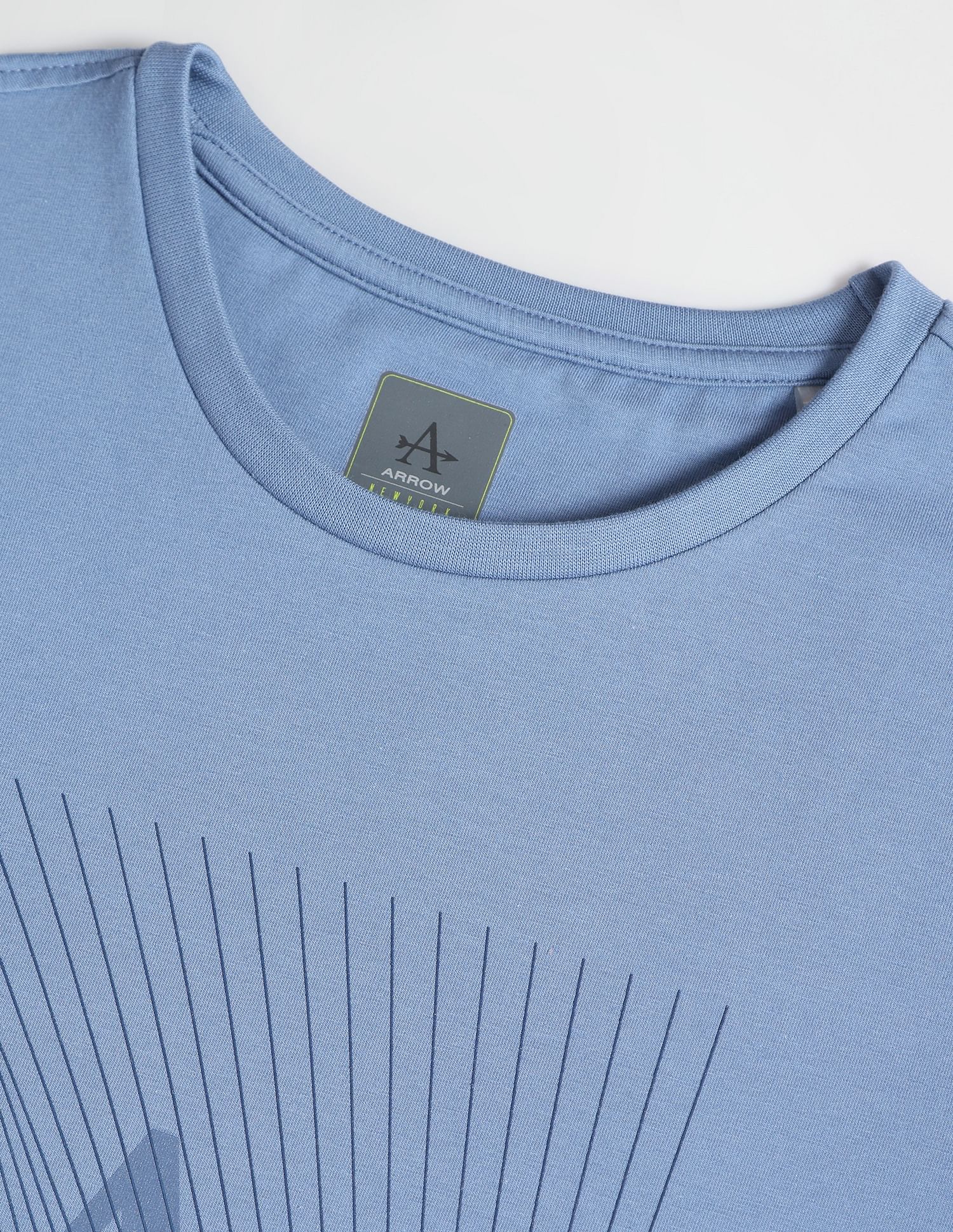 Arrow Newyork Brand Print Crew Neck T-Shirt