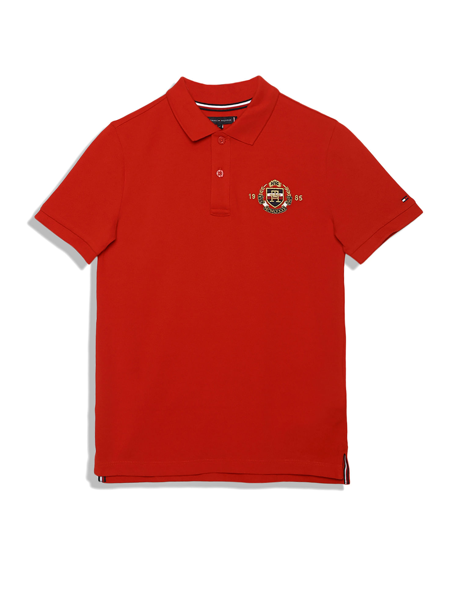 Buy Tommy Hilfiger Kids Short Sleeve Icon Badge Polo Shirt NNNOW