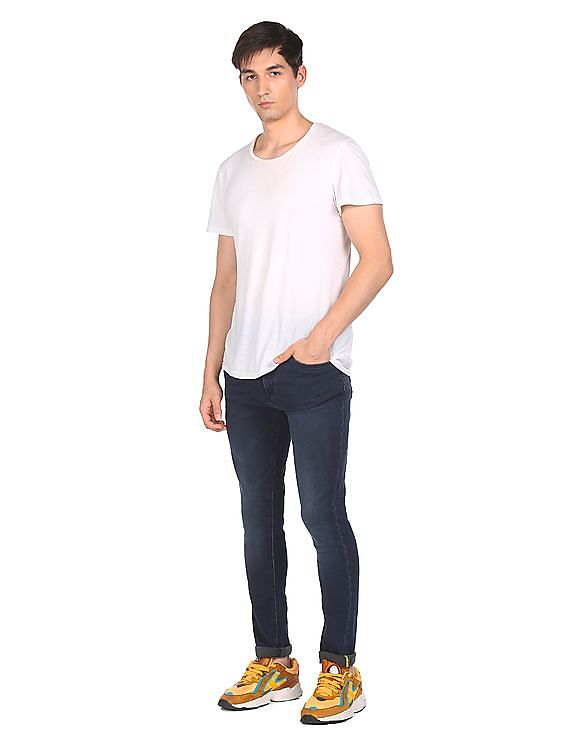 Flying Machine Stone Wash F Lite Jogger Jeans