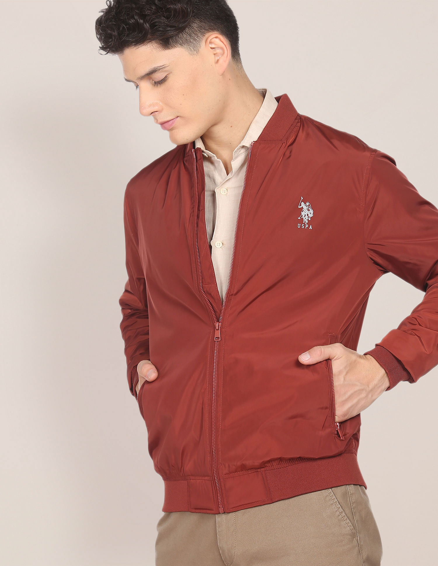 Uspa clearance bomber jacket