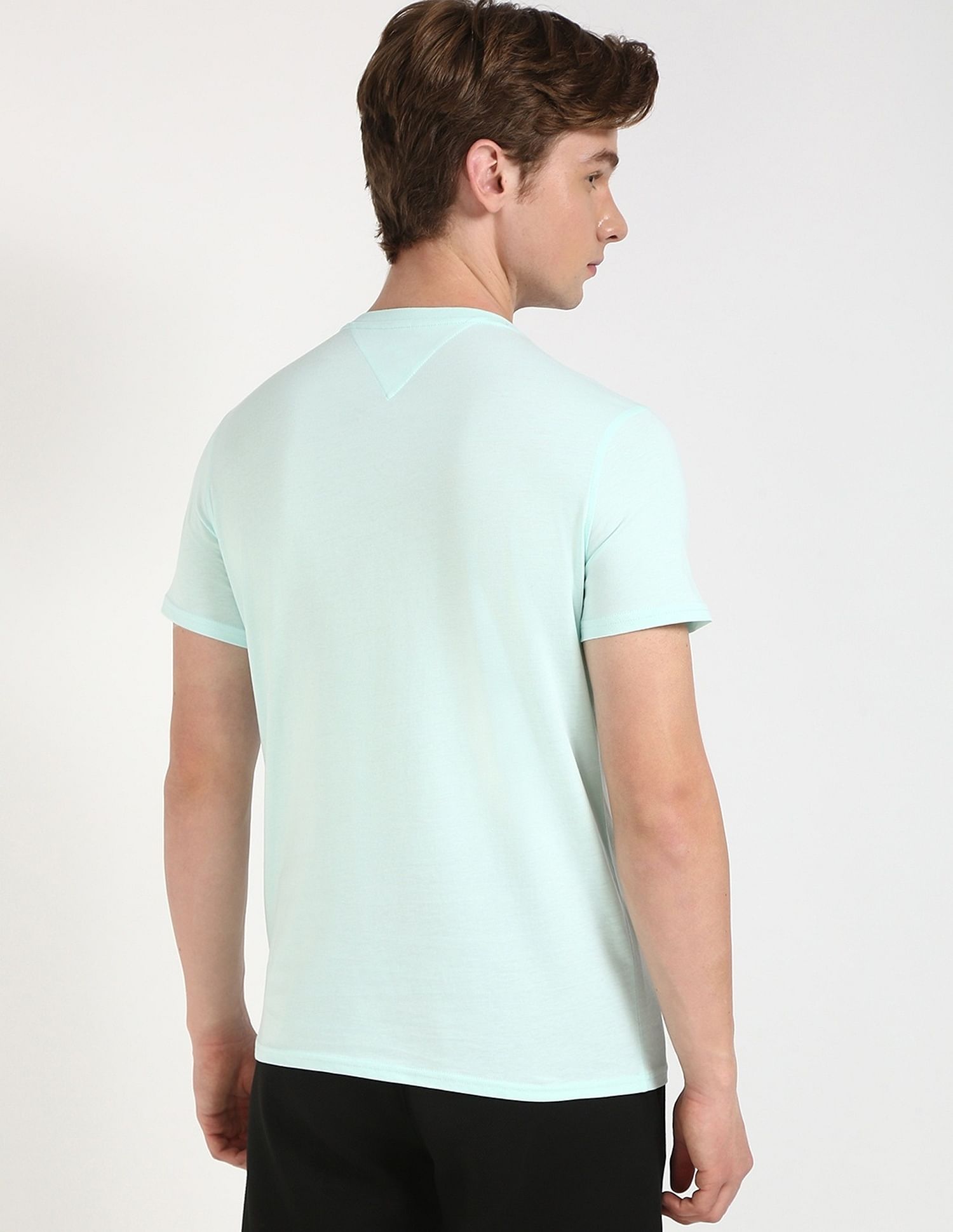 Tommy Hilfiger Solid Slim-Fit Cotton T-Shirt
