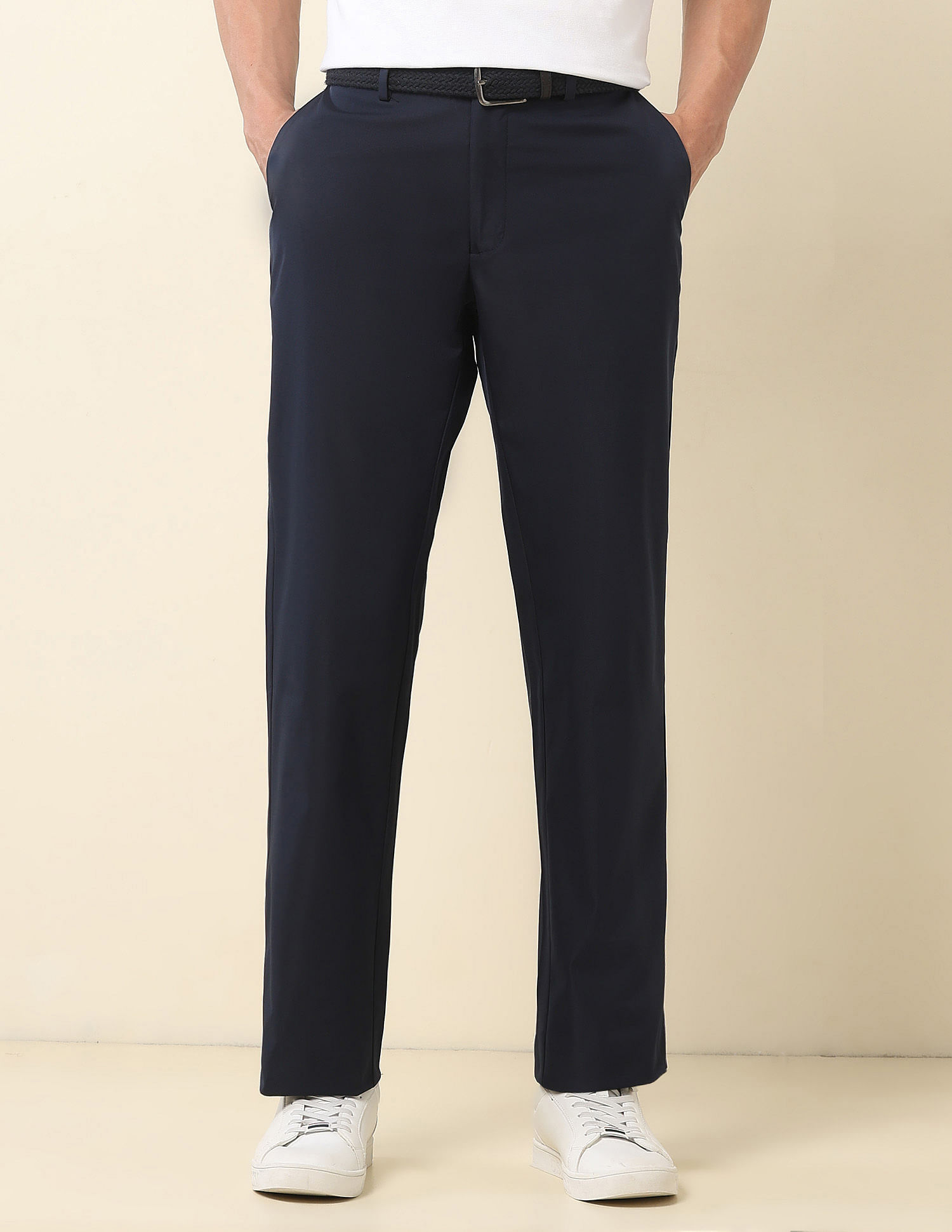 U.S. Polo Assn. Riley Straight Fit Twill Trousers