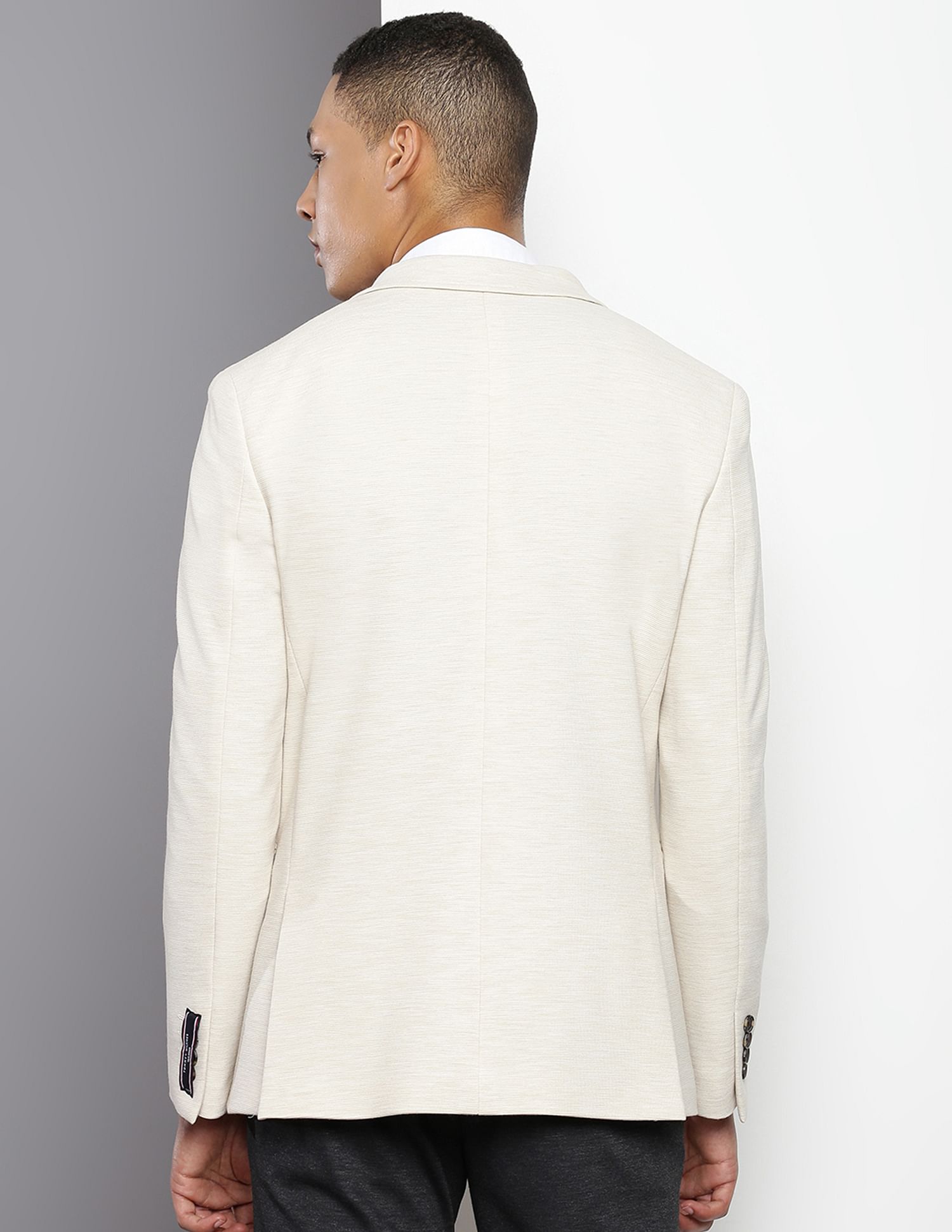 Tommy Hilfiger Textured Regular Fit Blazer