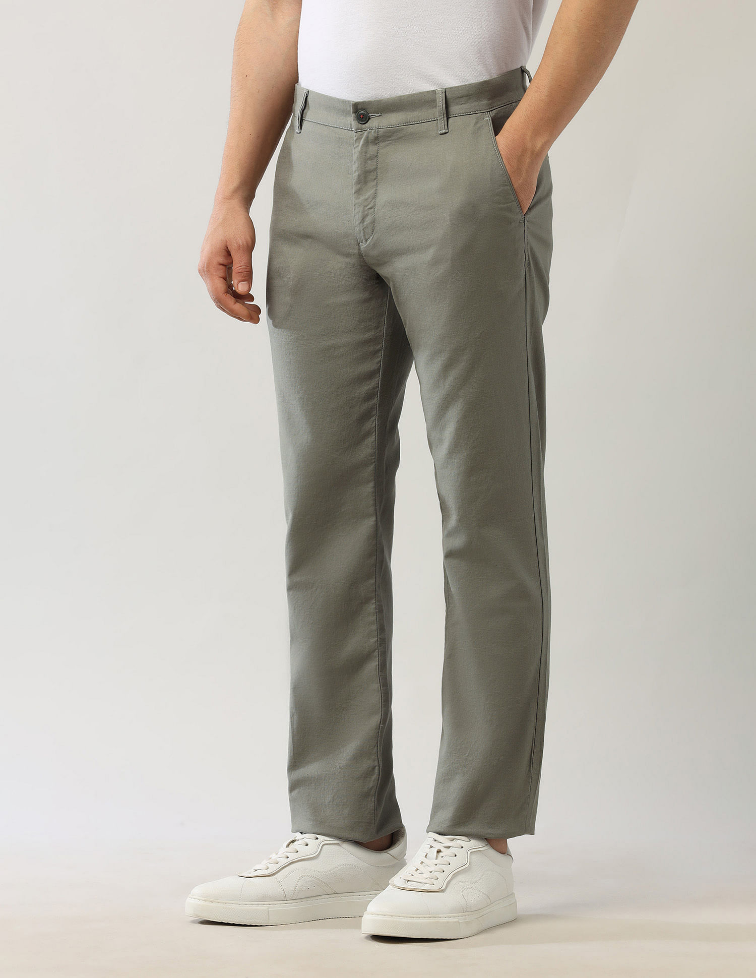 Arrow Sport Twill Night Is Young Trousers
