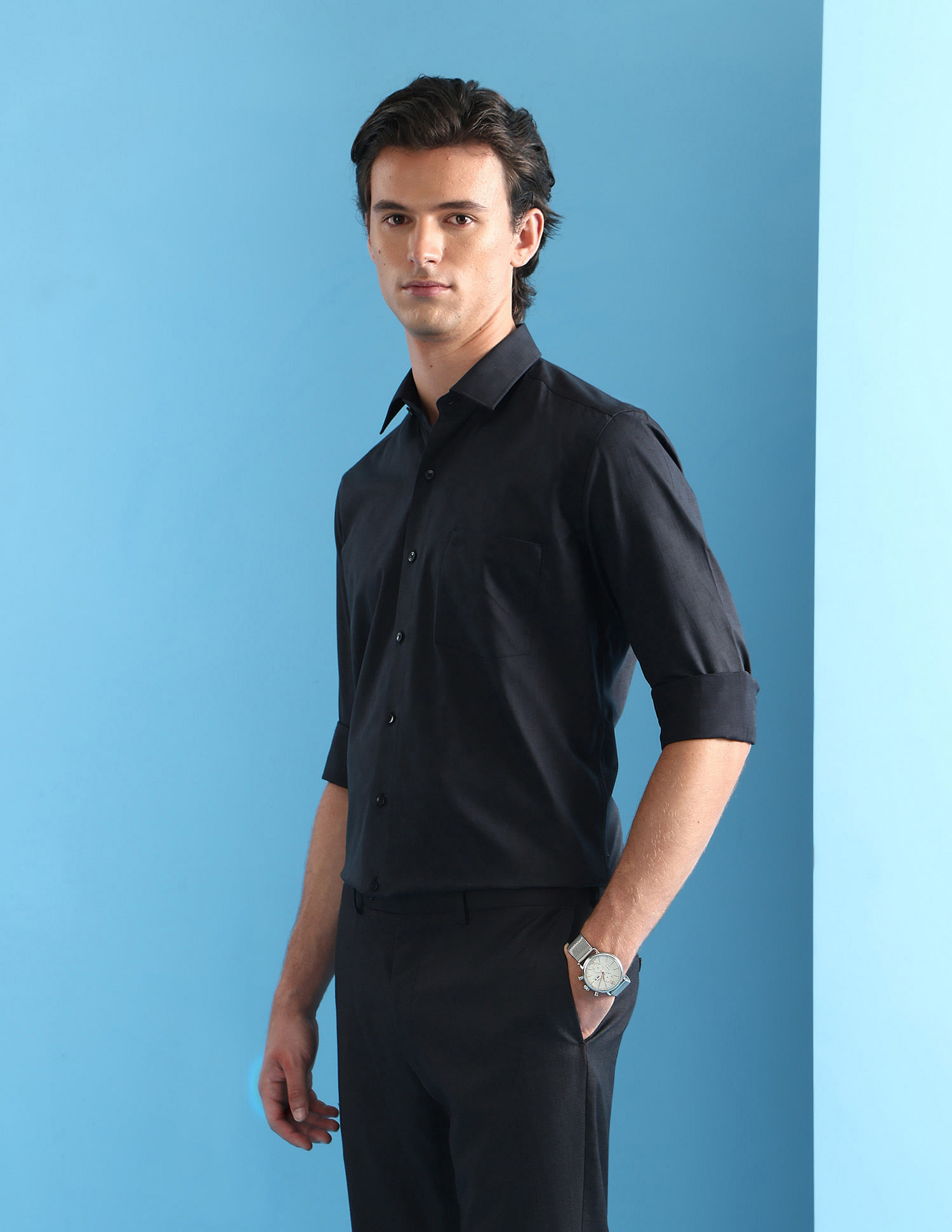 Arrow Manhattan Slim Fit Velocity Shirt