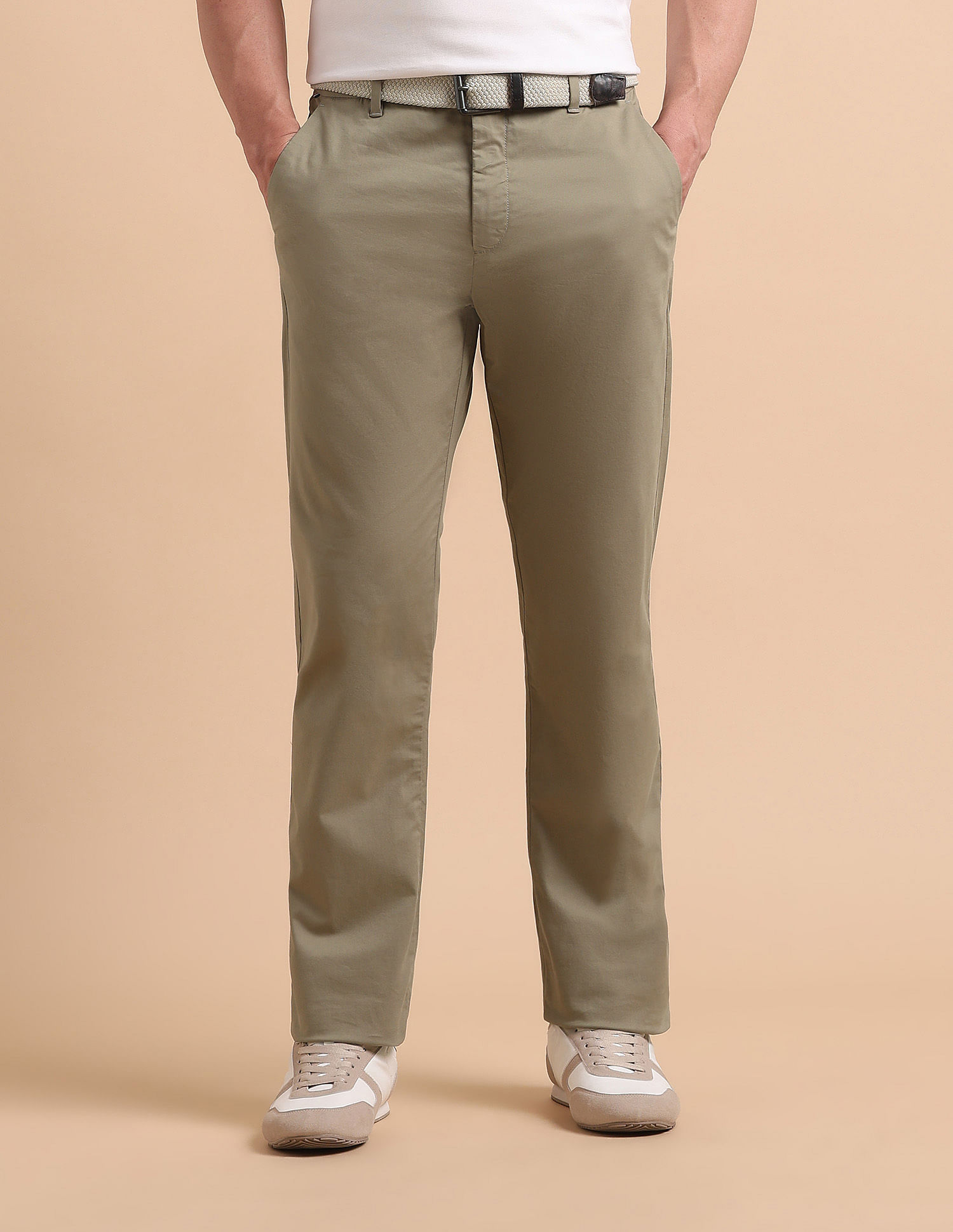 U.S. Polo Assn. Satin Slim Fit Trousers