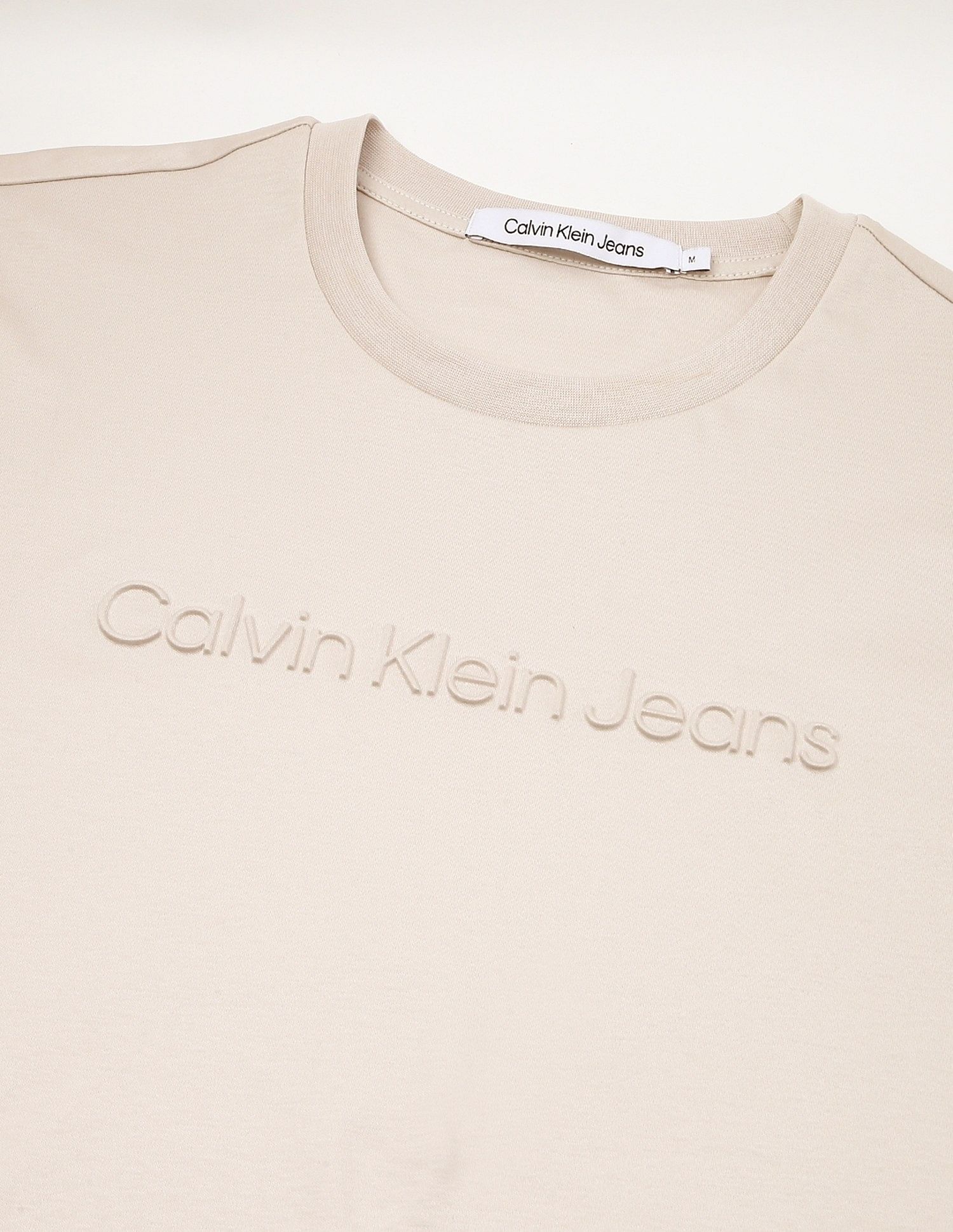 Calvin Klein Jeans Logo Regular-Fit Cotton T Shirt