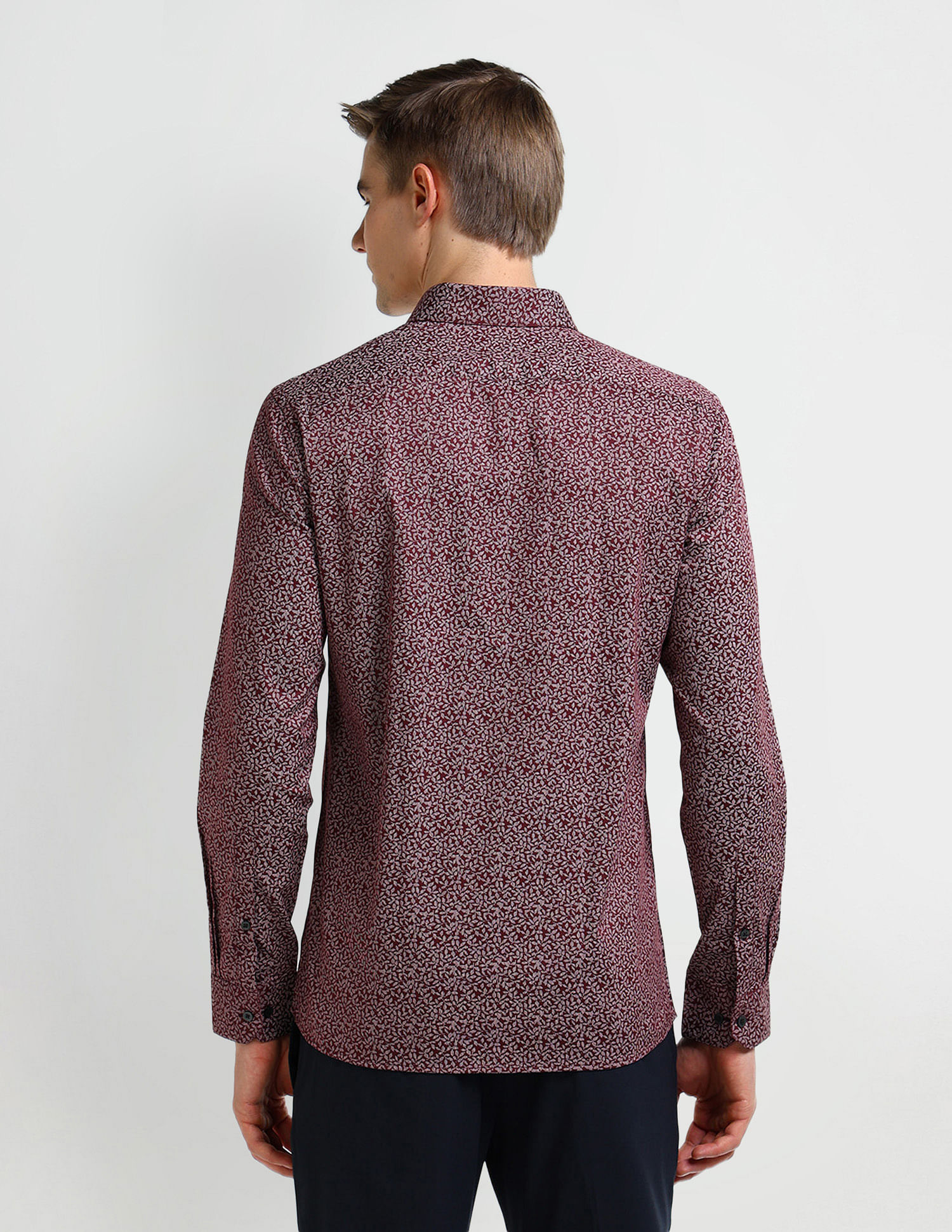 Arrow Manhattan Slim Fit Satin Shirt