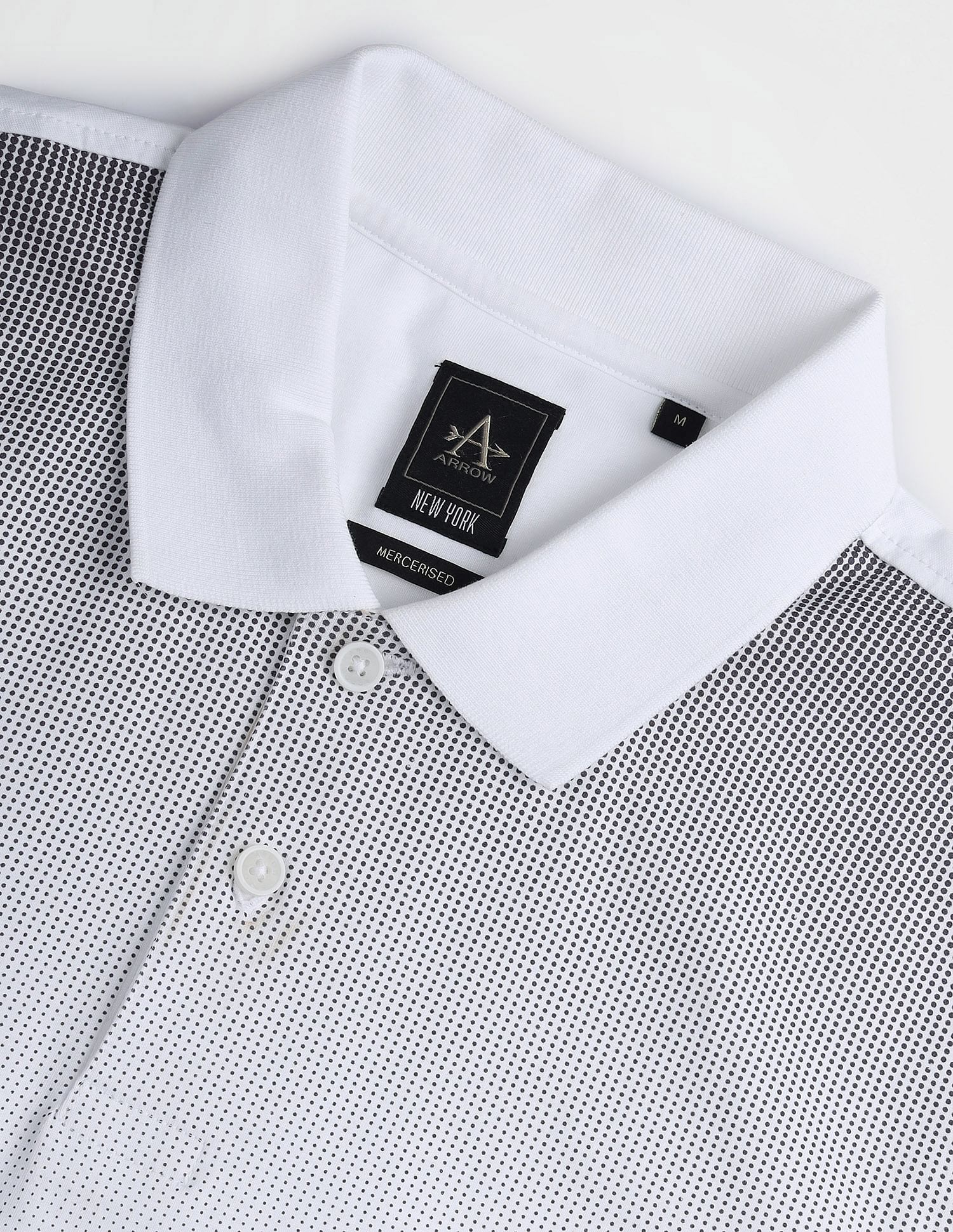 Arrow Newyork Ombre Cotton Polo Shirt
