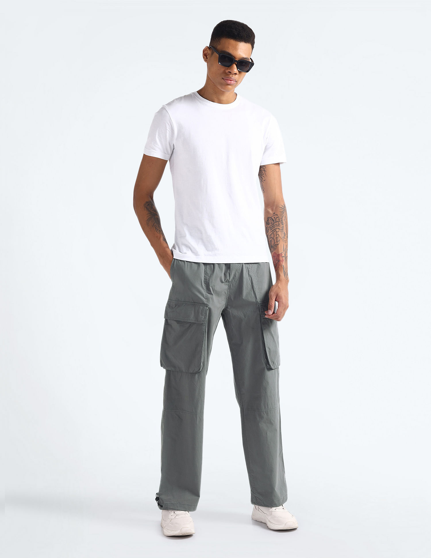Flying Machine Relaxed Cargo Trousers