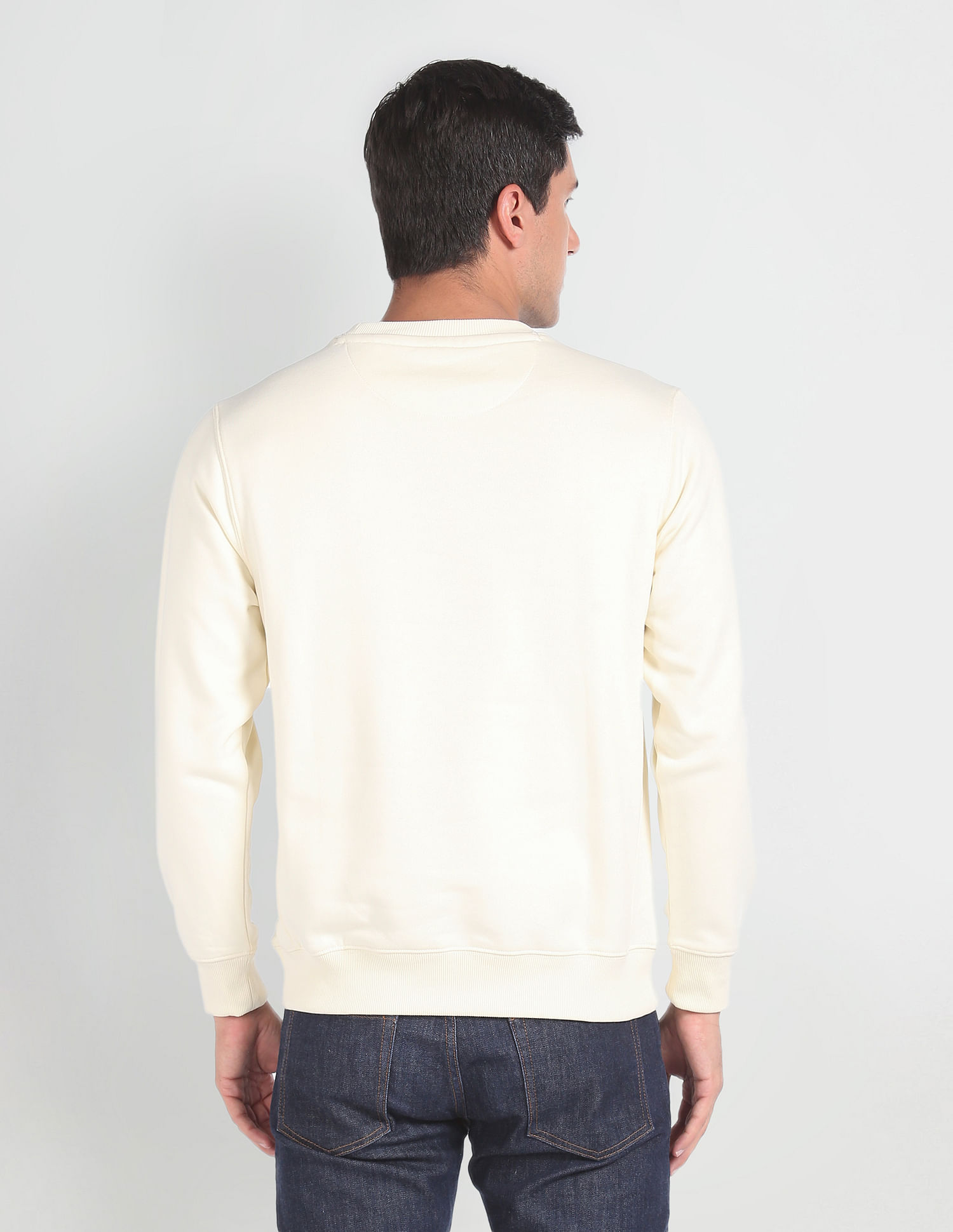 U.S. Polo Assn. Denim Co. Circular Logo Cotton Sweatshirt