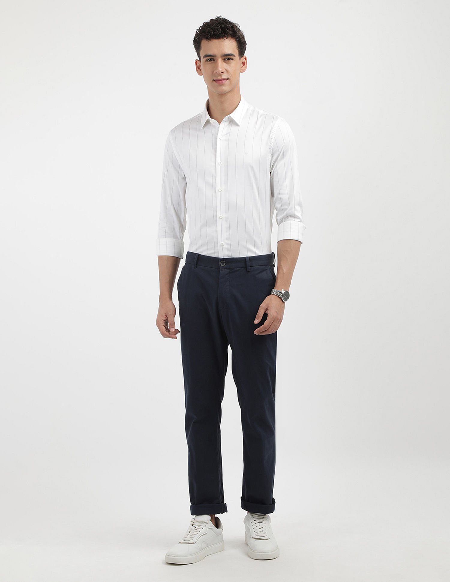 Calvin Klein Jeans Slim Fit Twill Shirt
