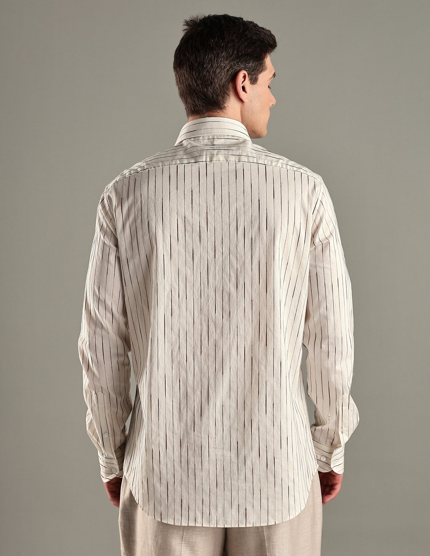 Tommy Hilfiger Striped Regular-Fit Cotton Shirt