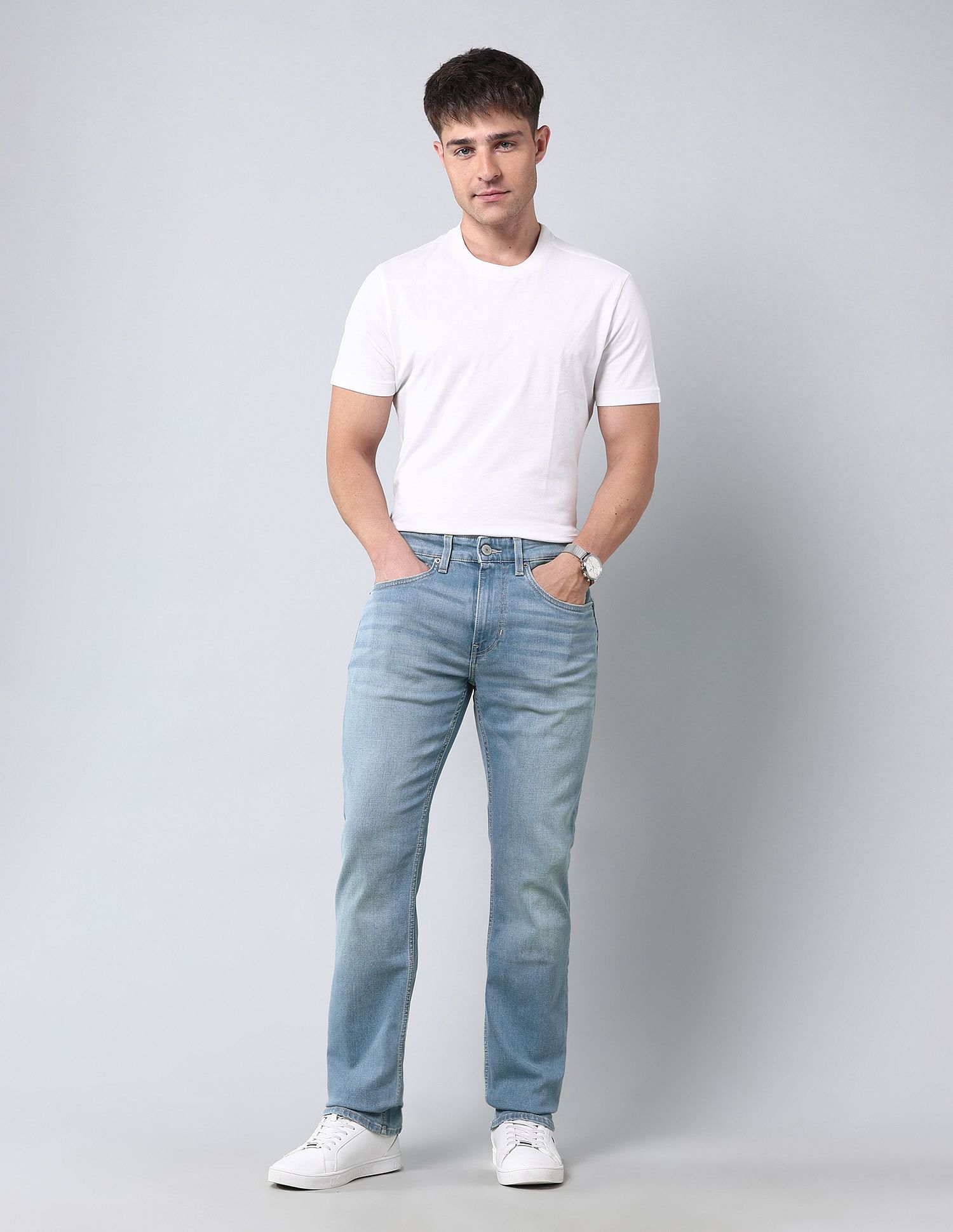 U.S. Polo Assn. Denim Co. Harold Slim Straight Fit Vintage Jeans