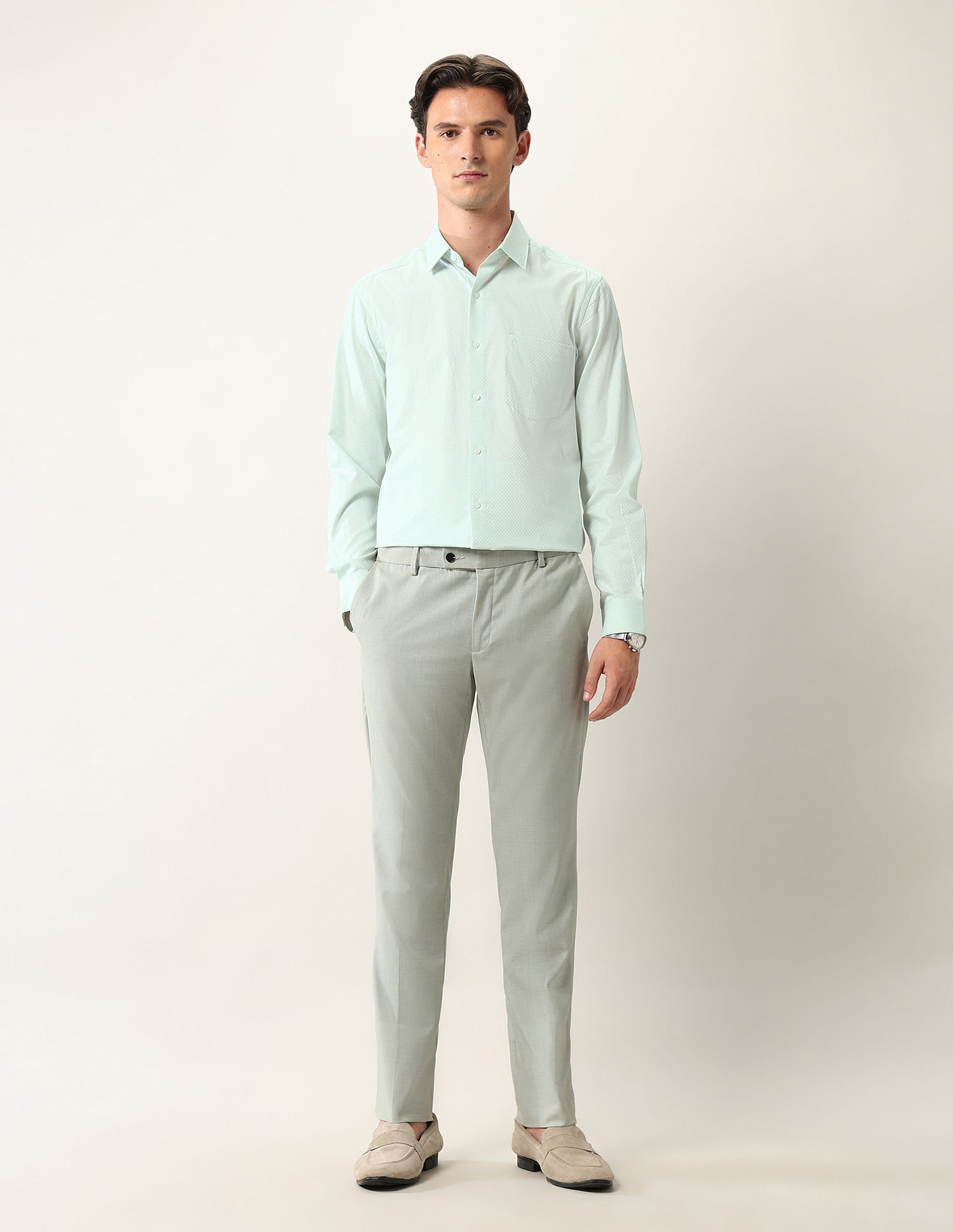 Arrow Liberty Classic Fit Pure Cotton Ceremonial Shirt