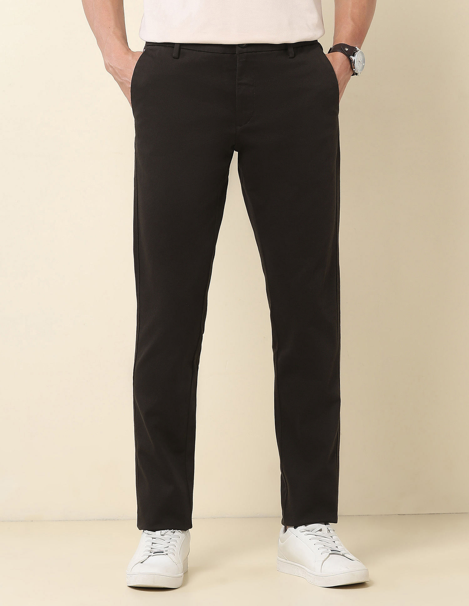 U.S. Polo Assn. Denver Slim Fit Dobby Trousers