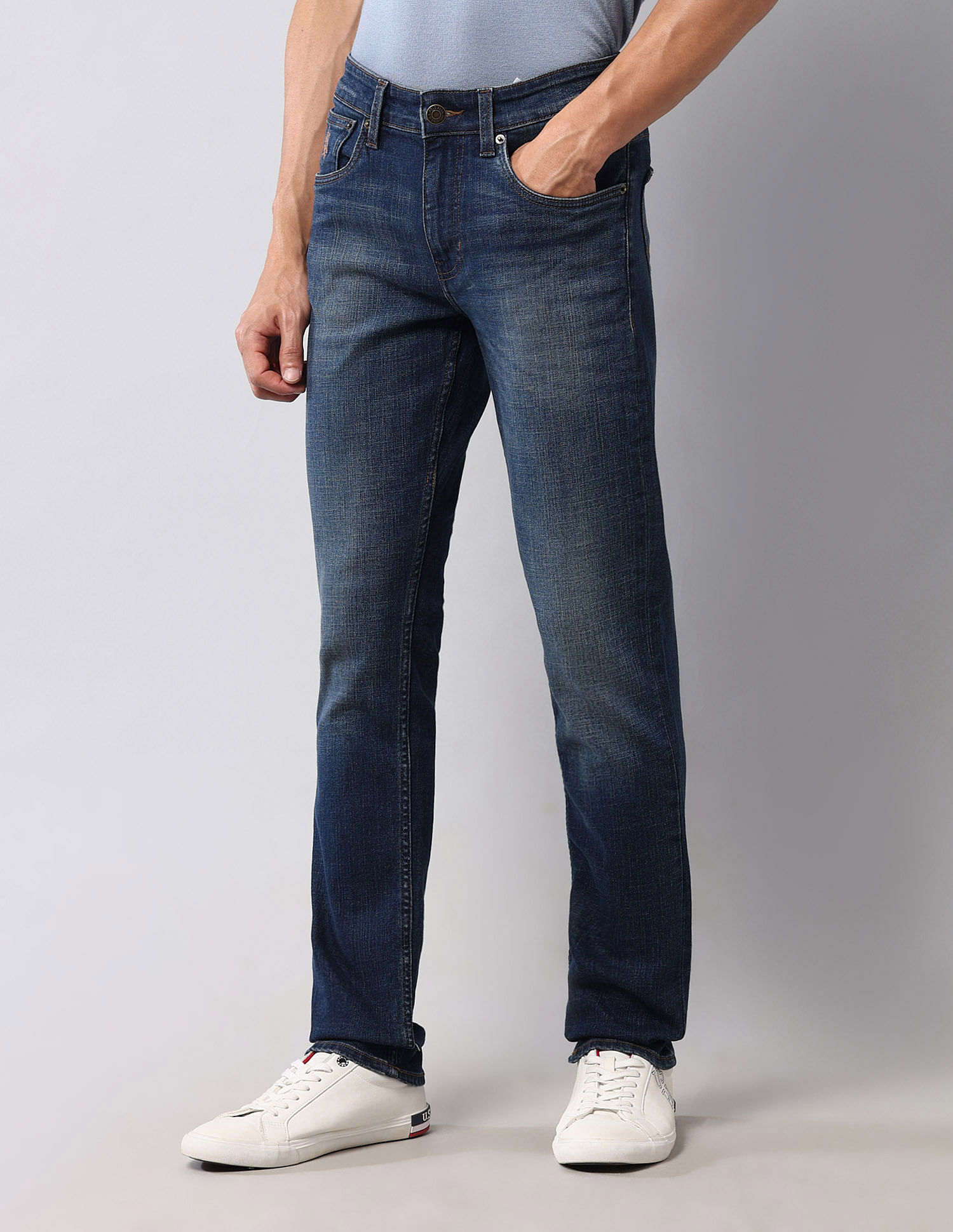 U.S. Polo Assn. Denim Co. Regallo Skinny Fit Blue Vintage Jeans