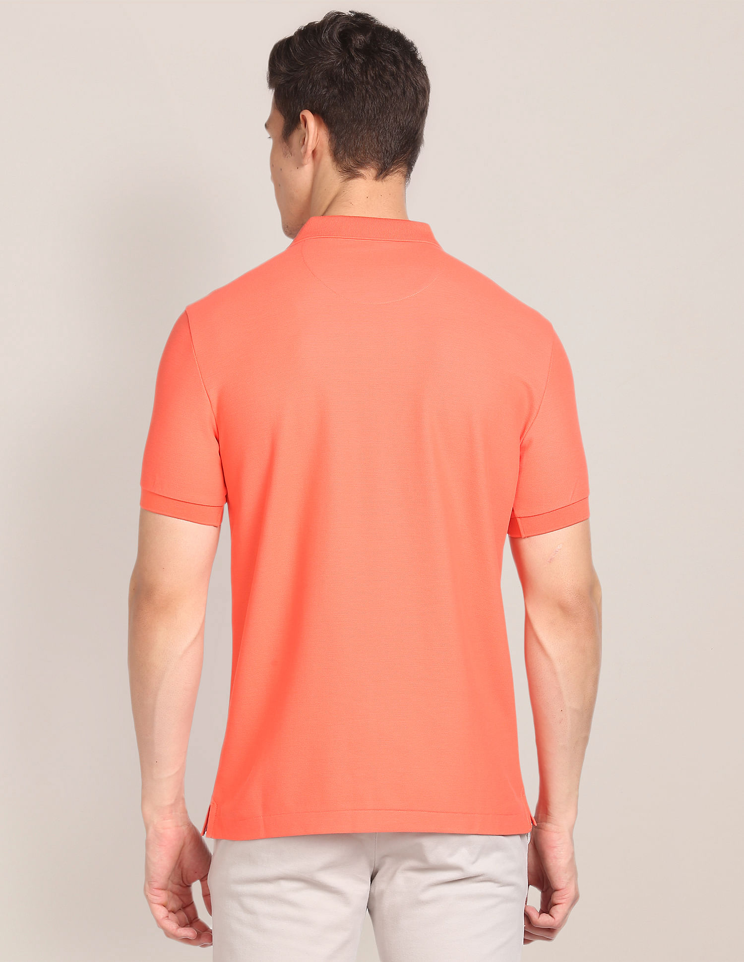 Liquid clearance cotton polo