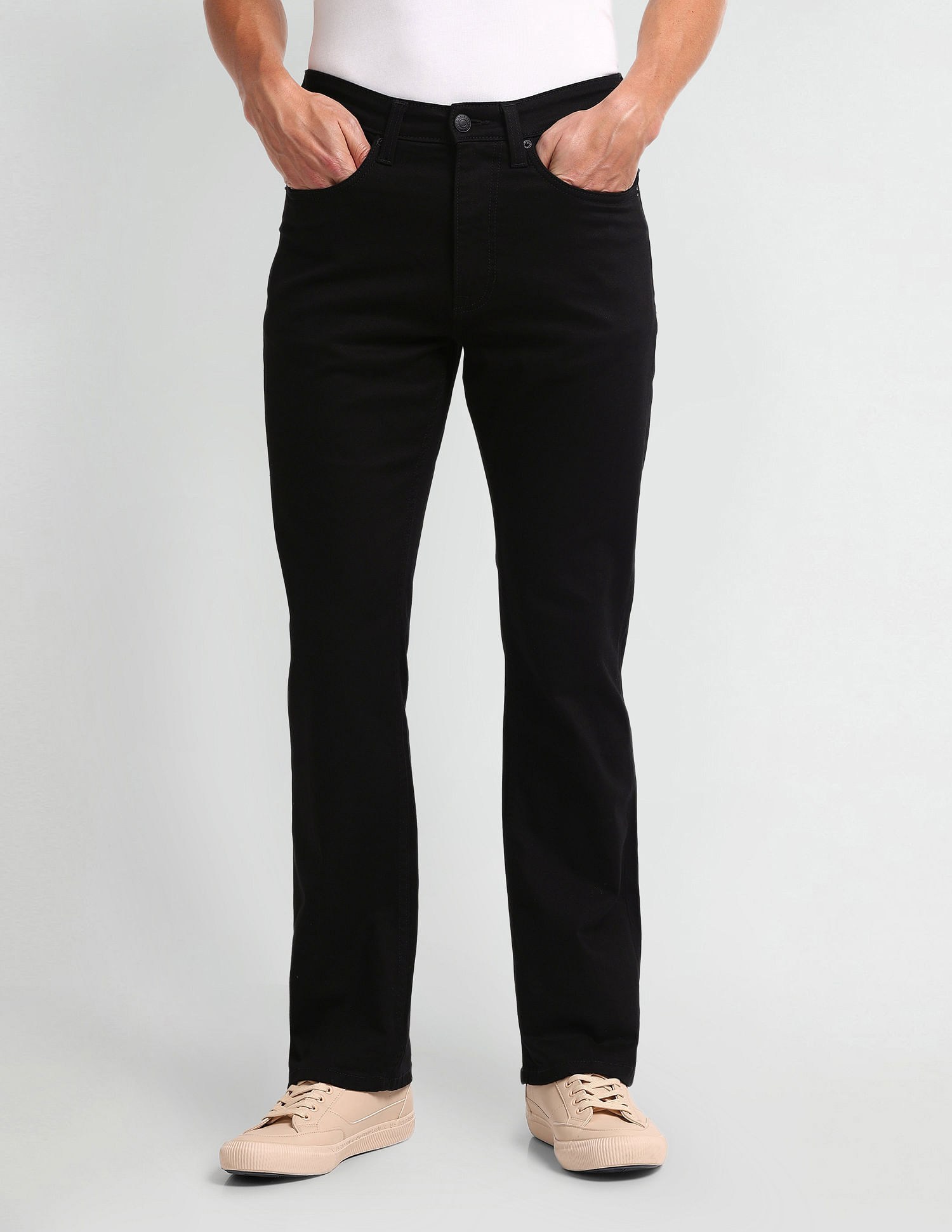 U.S. Polo Assn. Denim Co. Connor Boot Cut Black Jeans