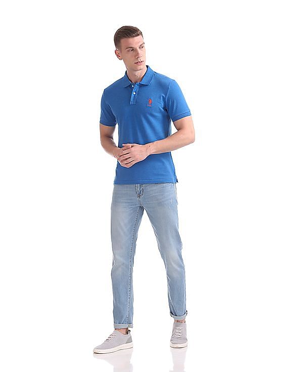 U.S. Polo Assn. Solid Pique Polo Shirt