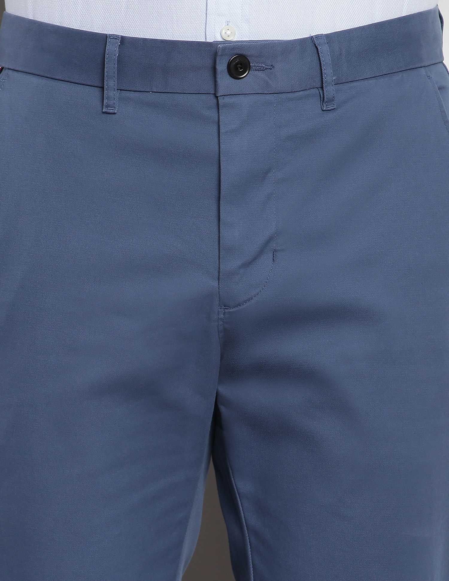 Tommy Hilfiger Flat Front Solid Trousers