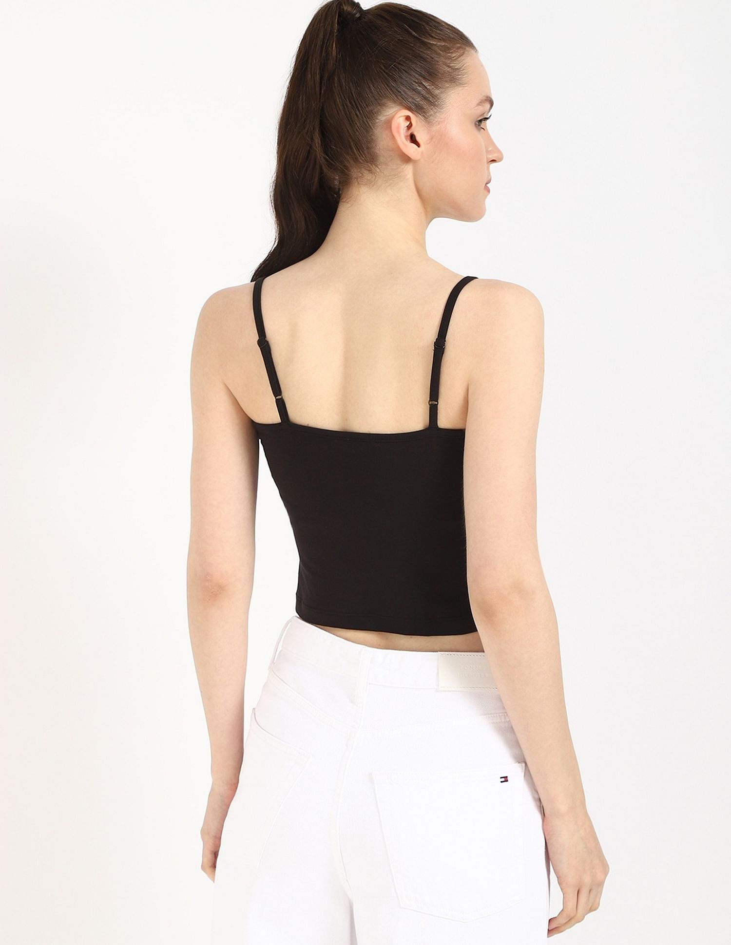 Tommy Hilfiger Solid Slim Fit Top