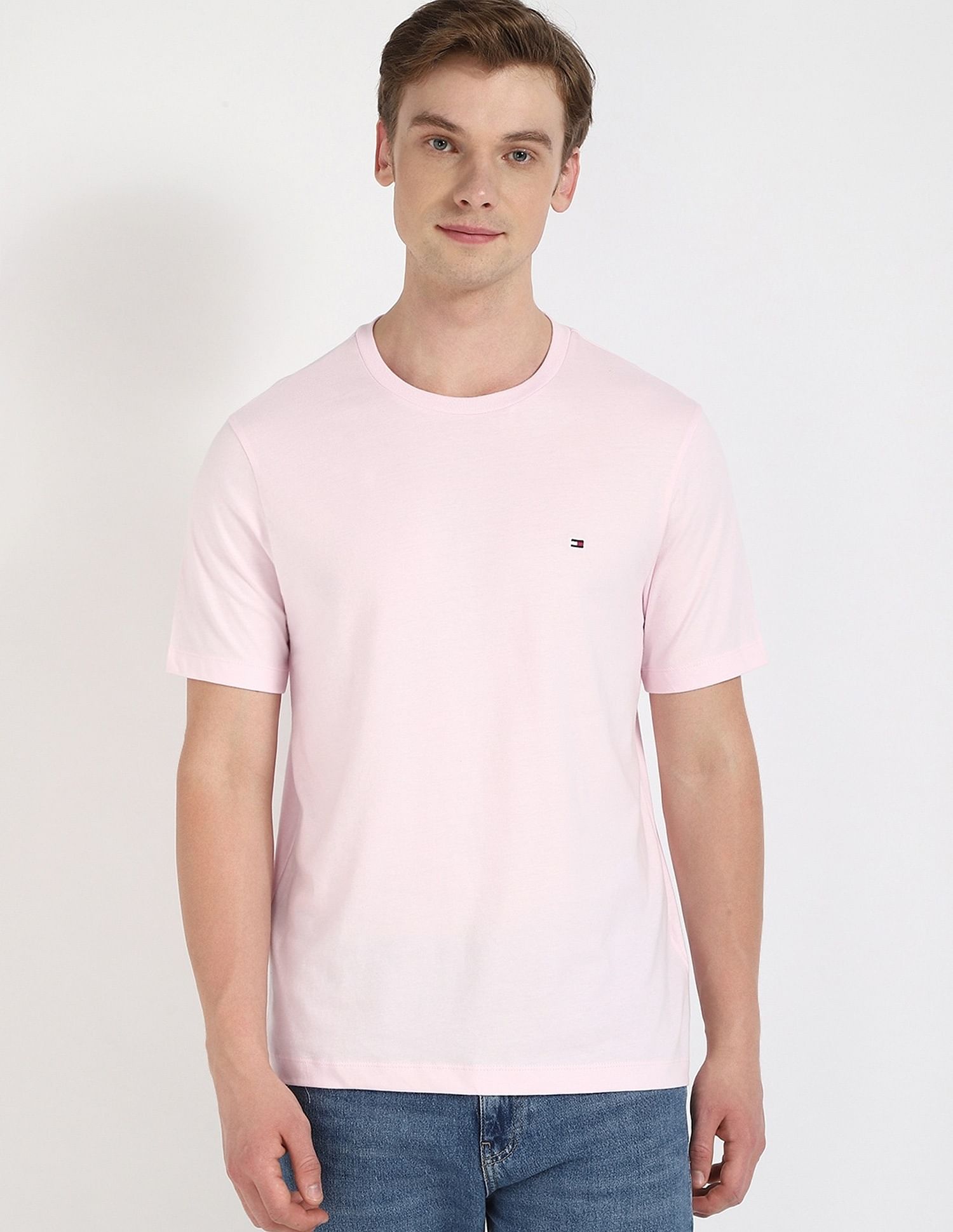 Tommy Hilfiger Solid Regular Fit T-shirt