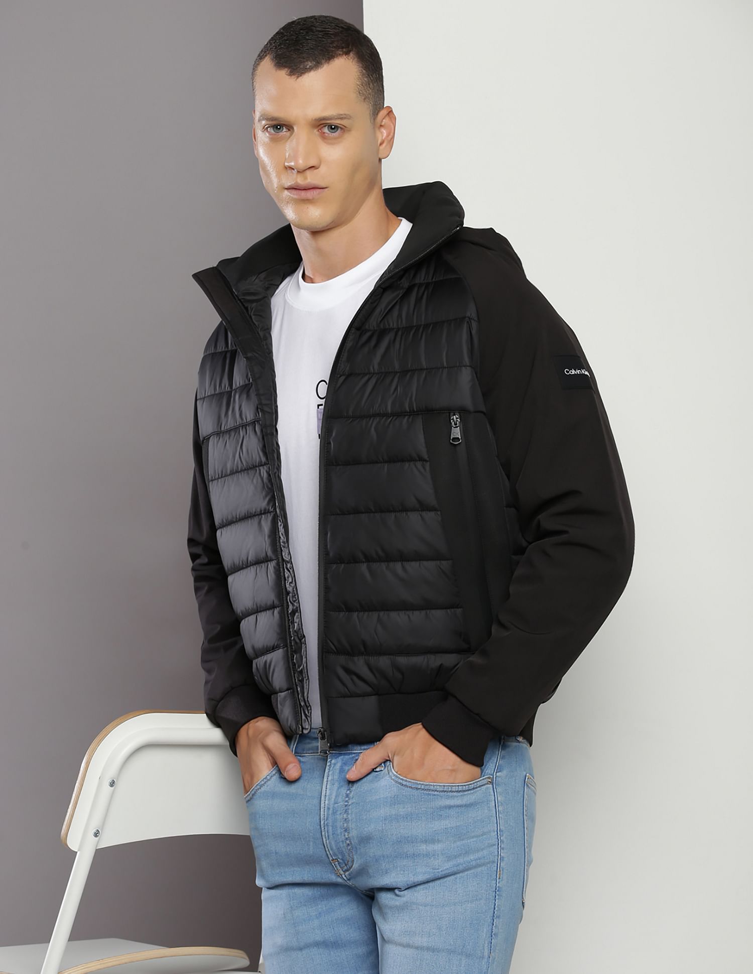 Buy Calvin Klein Recycled Polyester Quilted Jacket NNNOW