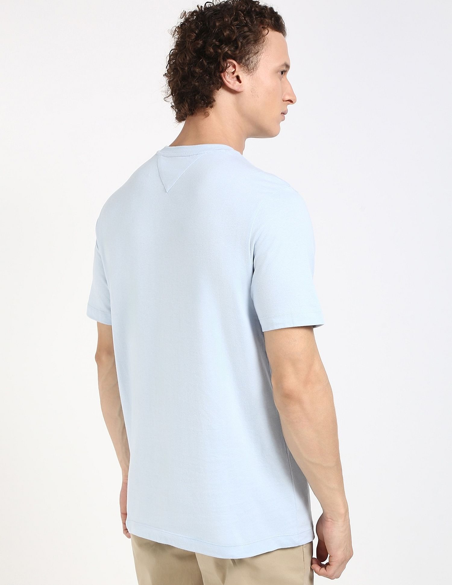 Tommy Hilfiger Solid Regular-Fit Cotton T-Shirt