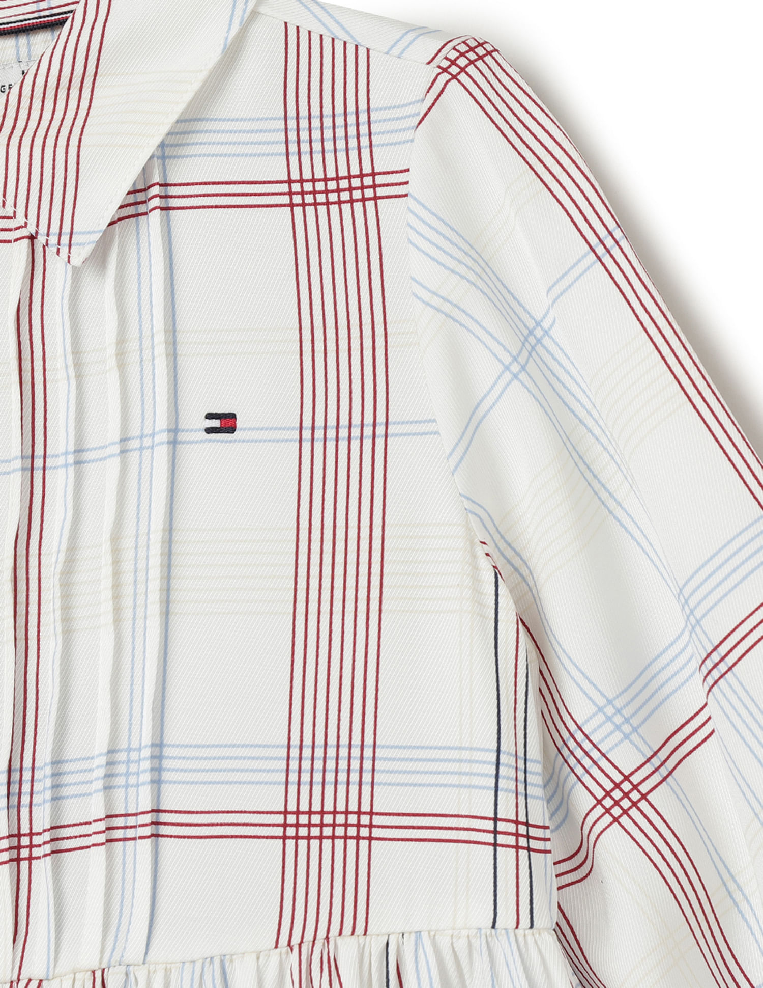 Tommy Hilfiger Kids Girls Check Shirt Dress