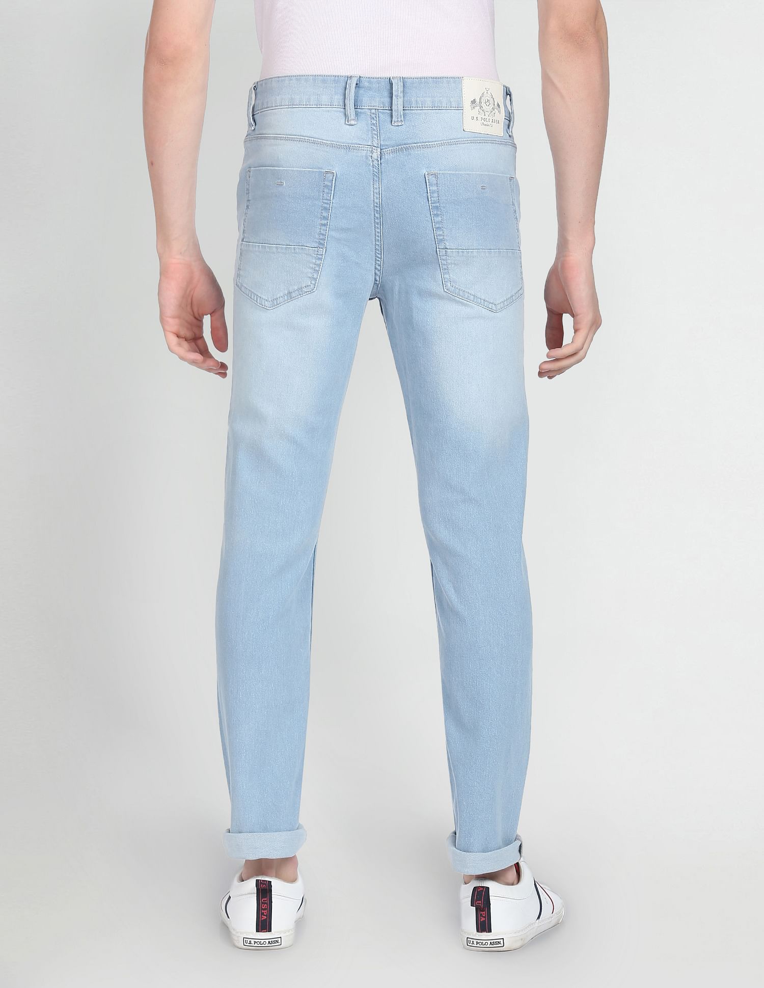 U.S. Polo Assn. Denim Co. Brandon Slim Tapered Fit Blue Jeans