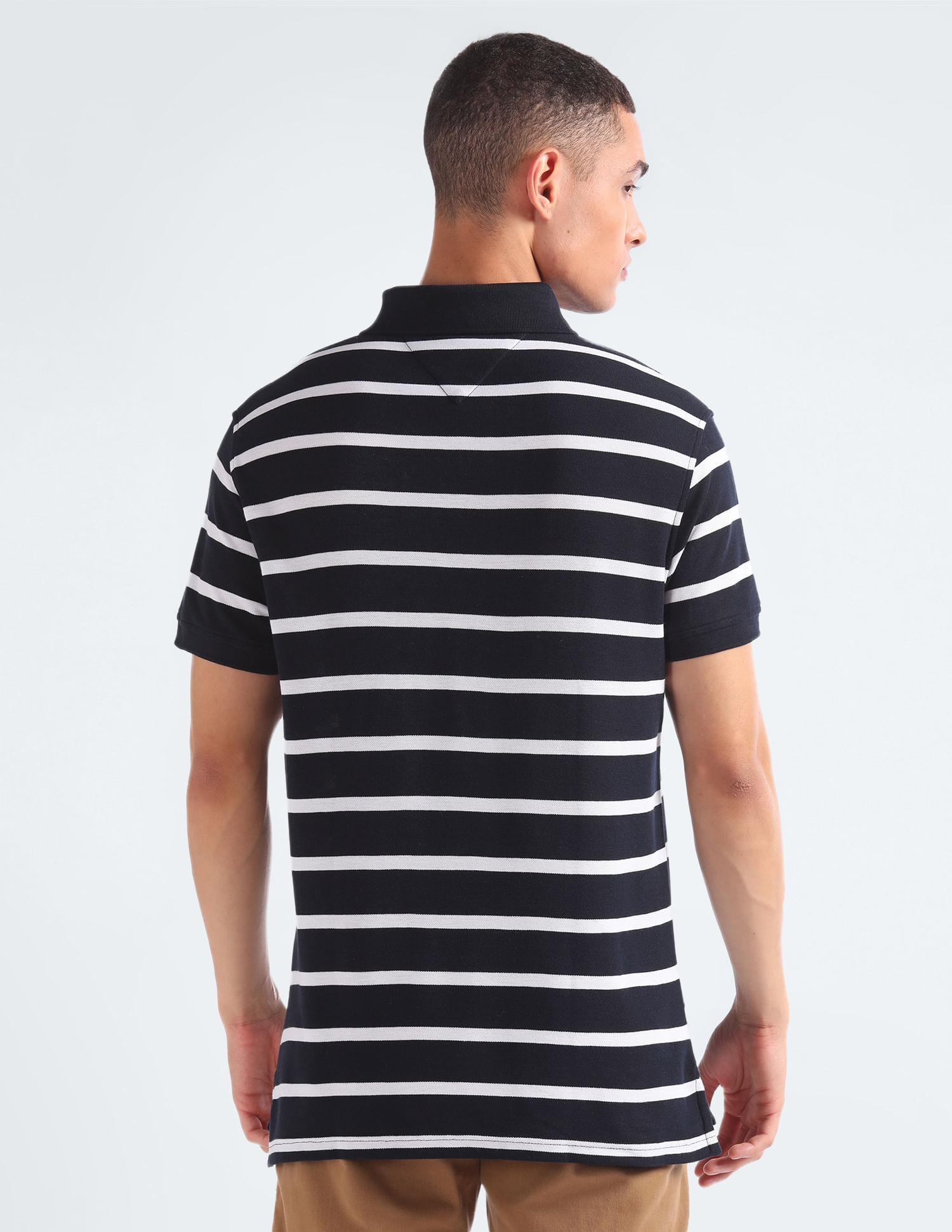 トップス layered design border polo shirt Buy Tommy Hilfiger Refined Horizontal Stripe Polo Shirt