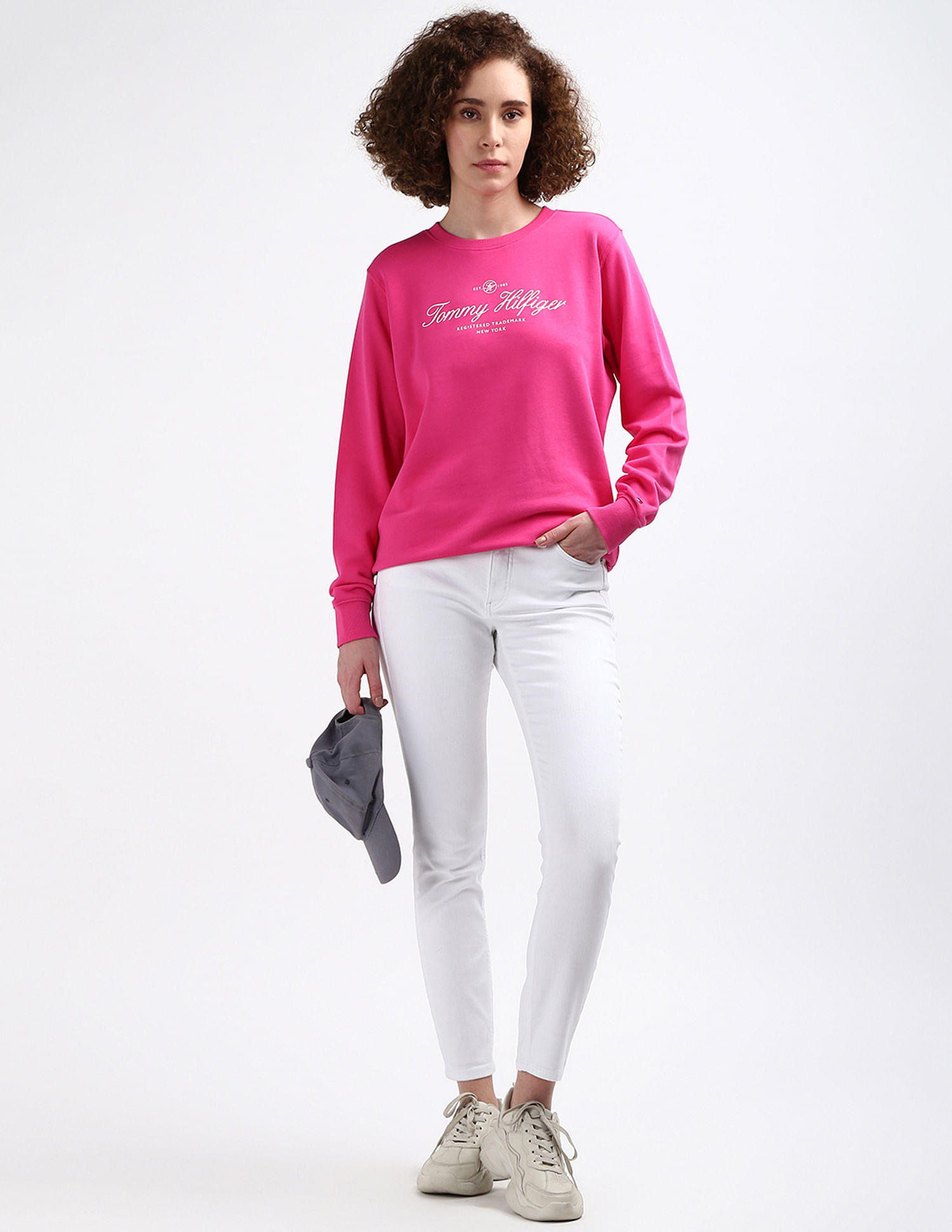 Tommy Hilfiger Script Cotton Sweatshirt