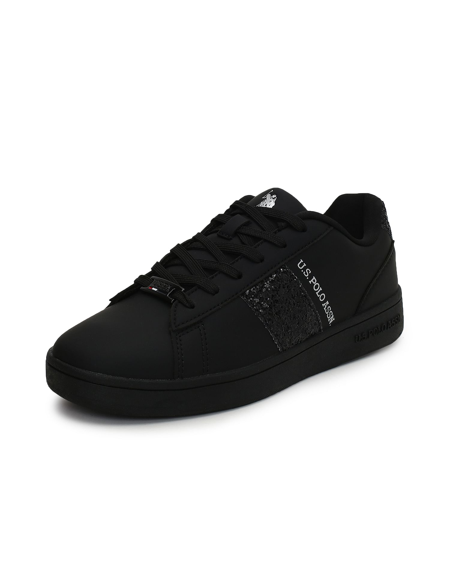 U.S. Polo Assn. Women Round Toe Solid Kate 2.0 Sneakers