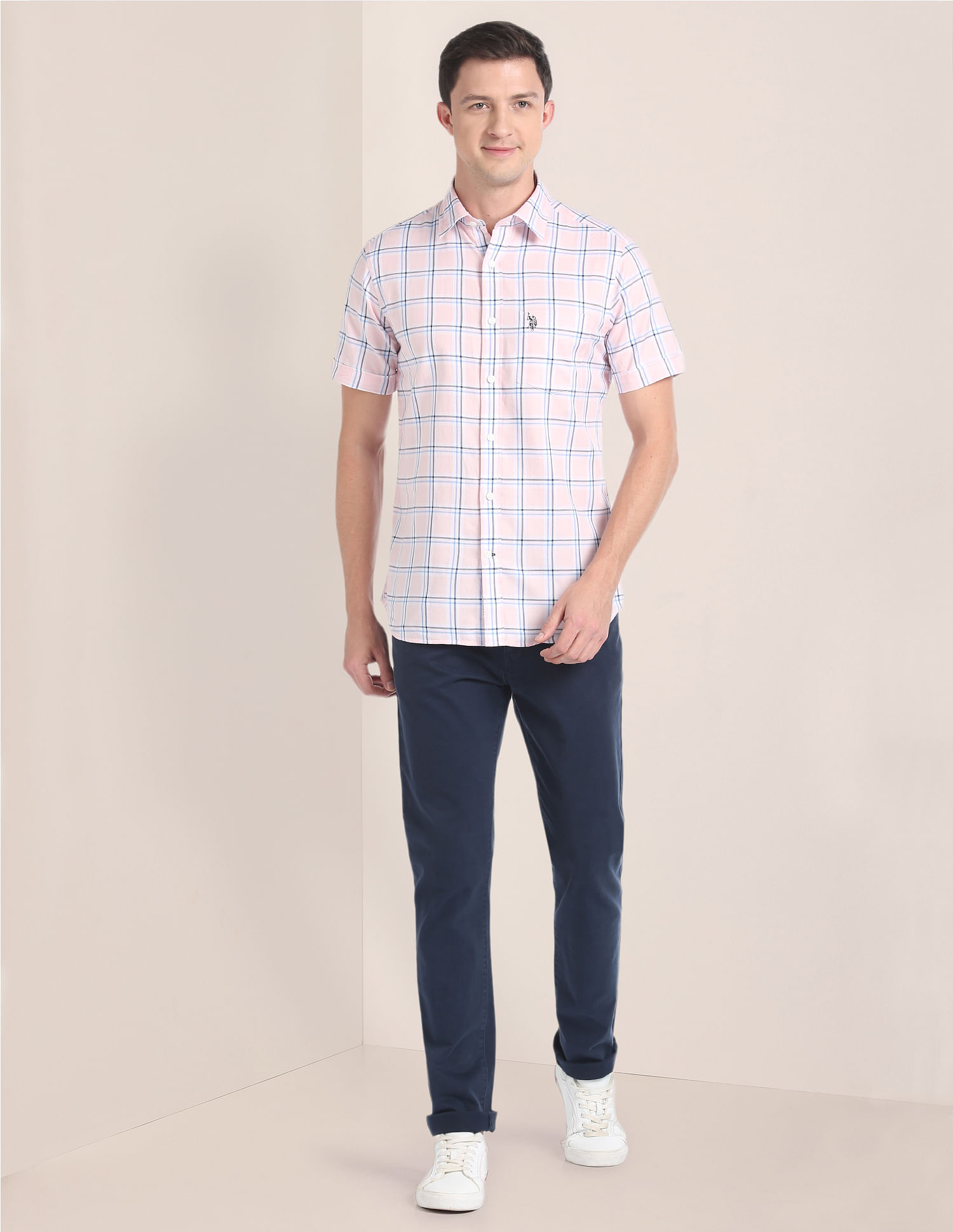 U.S. Polo Assn. Tartan Check Dobby Shirt