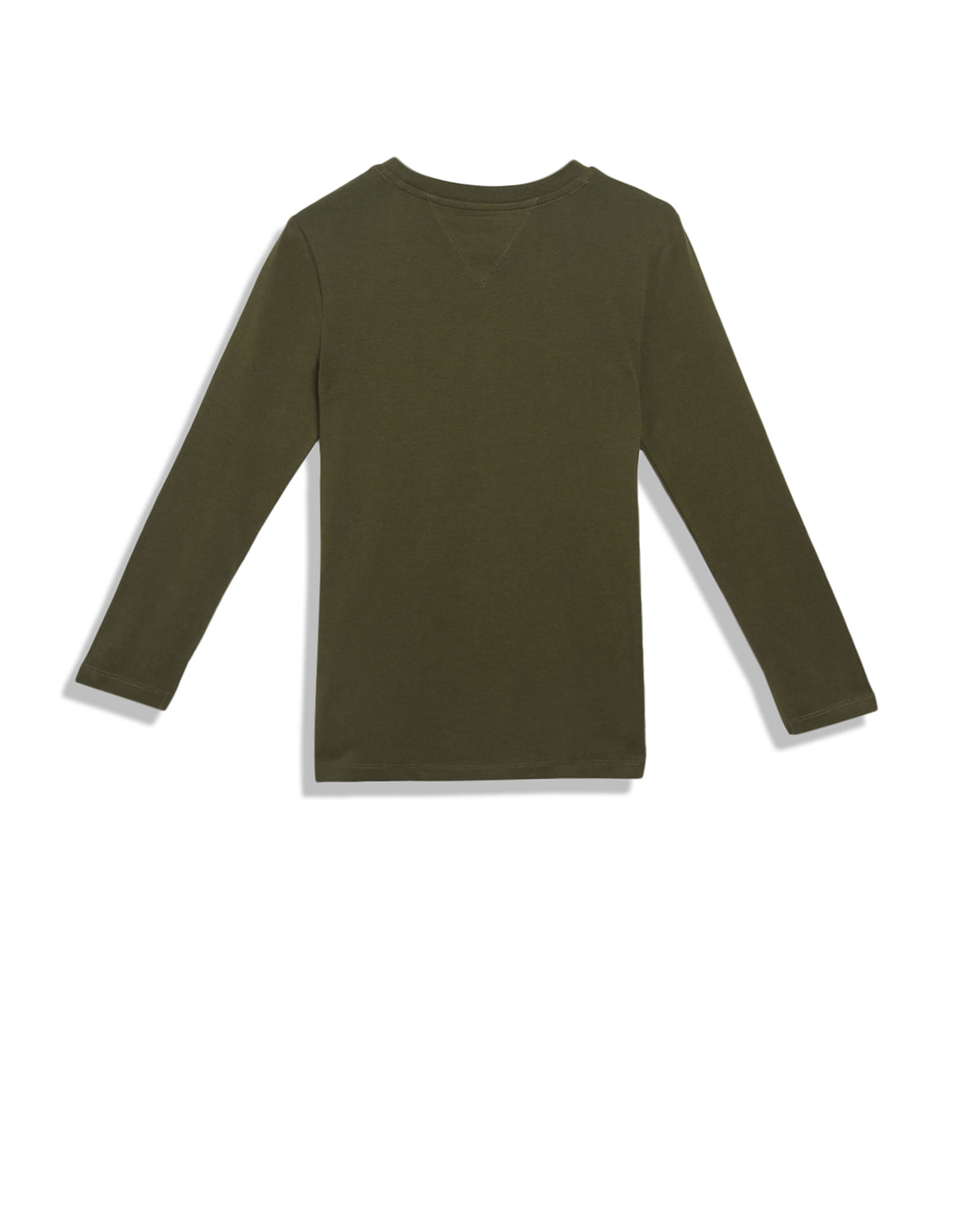 Tommy Hilfiger Kids Boys Transitional Cotton Metallic Logo T-Shirt