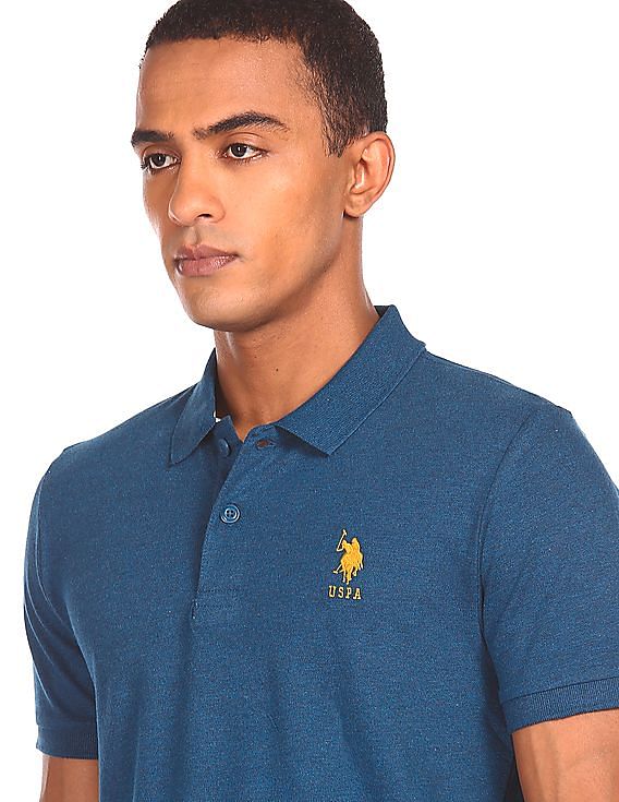 U.S. Polo Assn. Short Sleeve Solid Polo Shirt