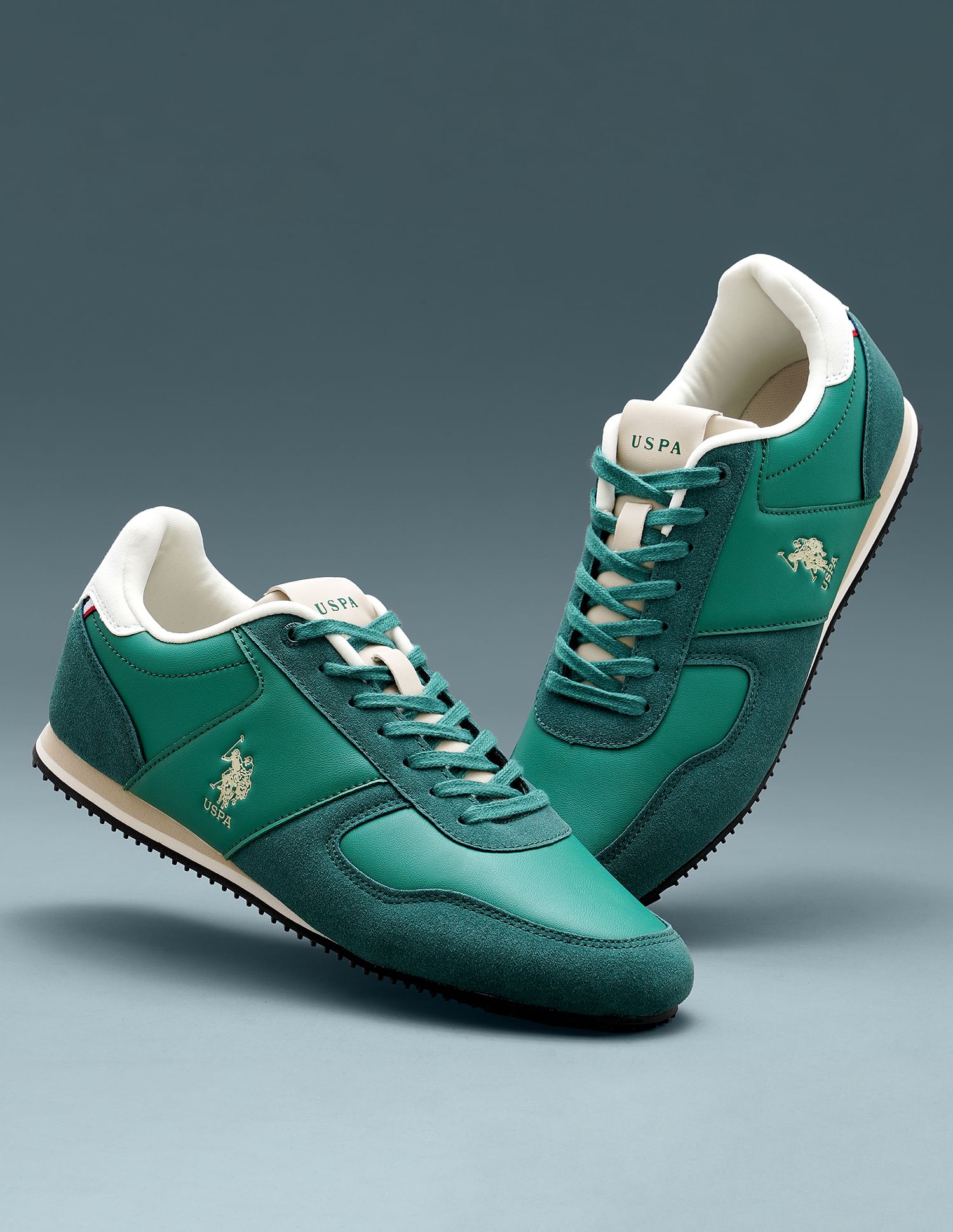 Green polo sneakers best sale