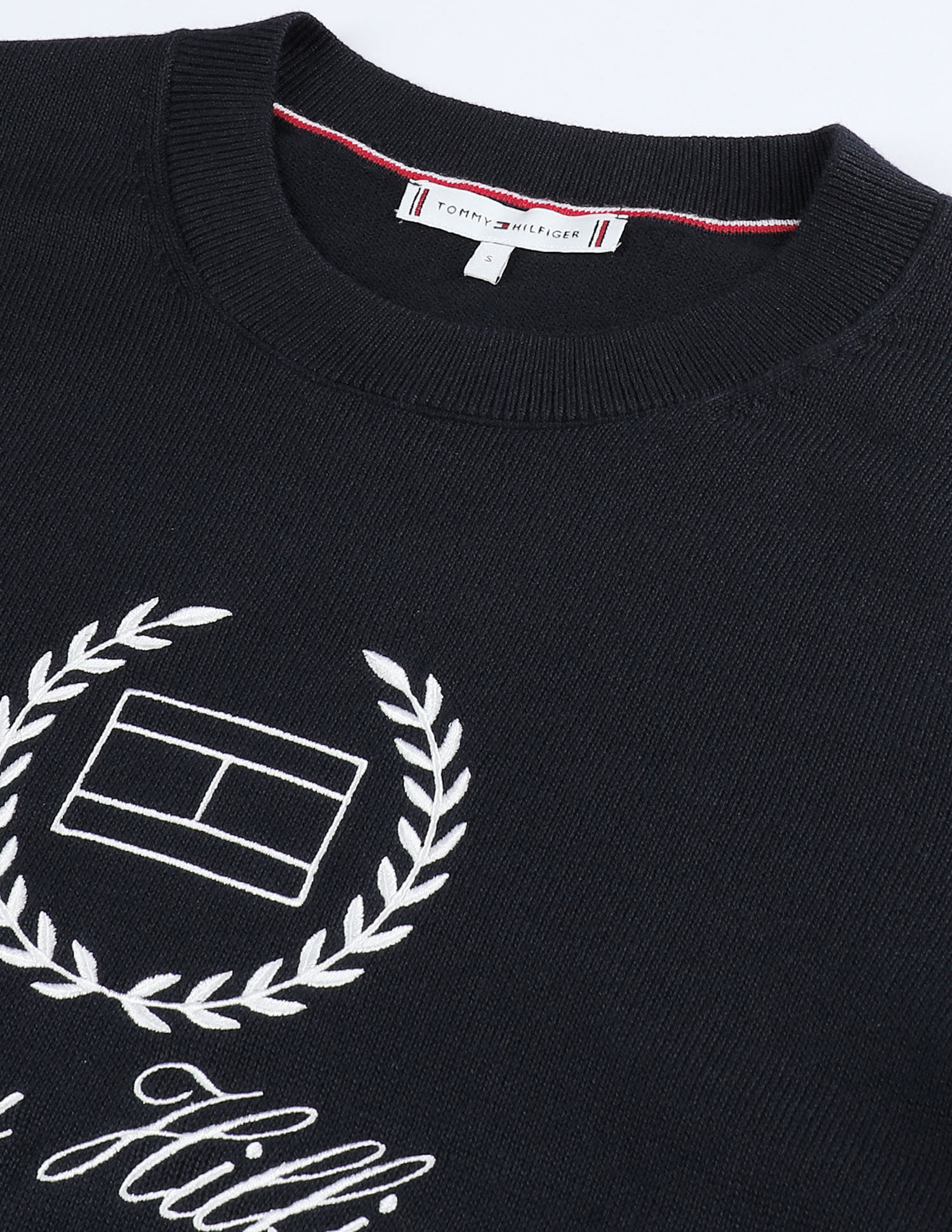 Tommy Hilfiger Reg Silver Laurel Sweater
