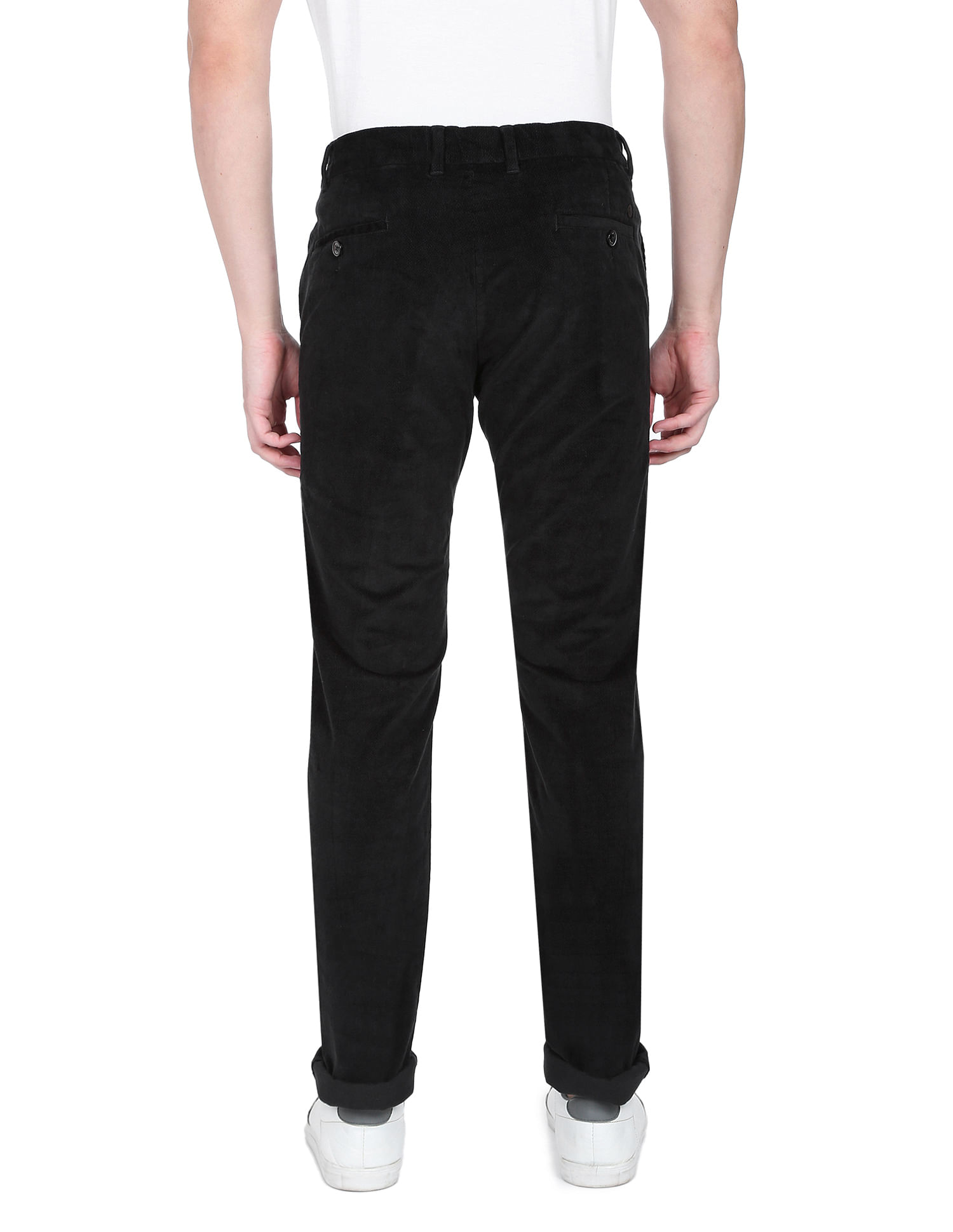PJ PAUL JONES Men's Casual Pants Elastic Waist Drawstring Pants Slim Fit  Pleated Front Tapered Trousers Black at Amazon Men's Clothing store