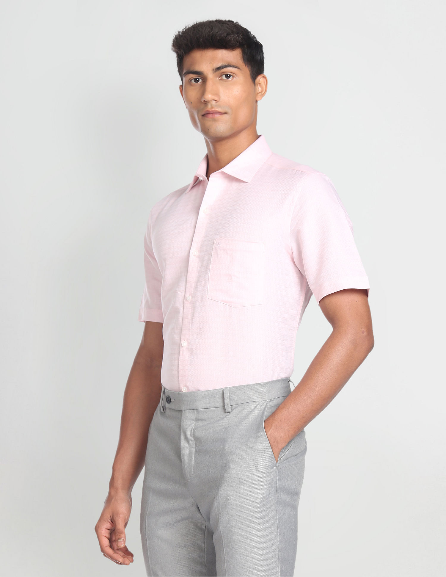 Arrow Geometric Dobby Shirt