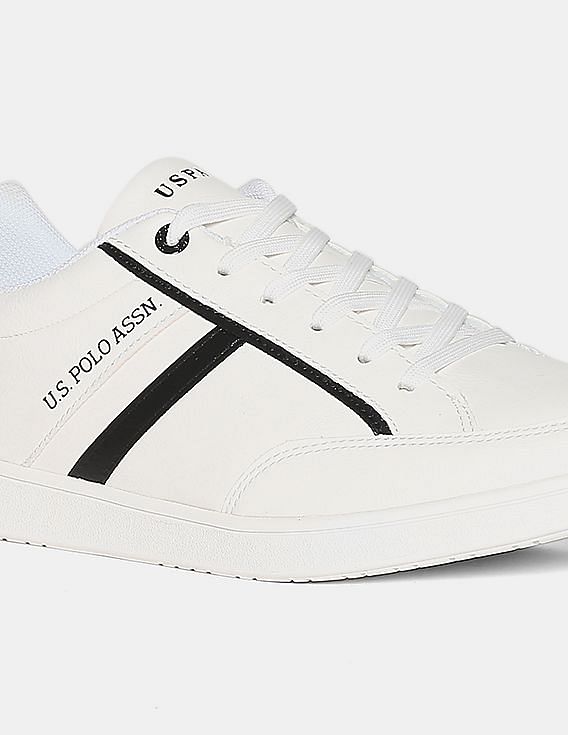 U.S. Polo Assn. Men Lace Up Solid Batavia Sneakers
